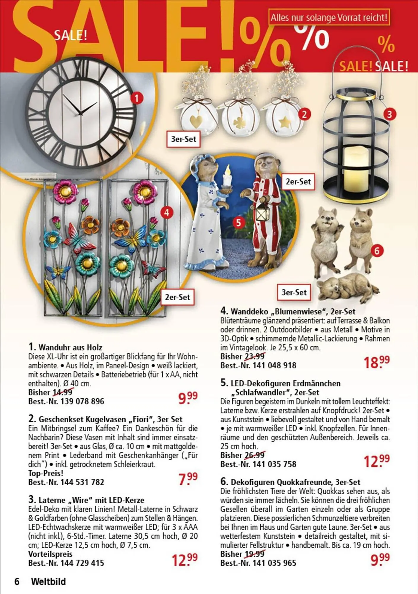 Weltbild Flugblatt von 23. Februar bis 29. Februar 2024 - Flugblätt seite 6