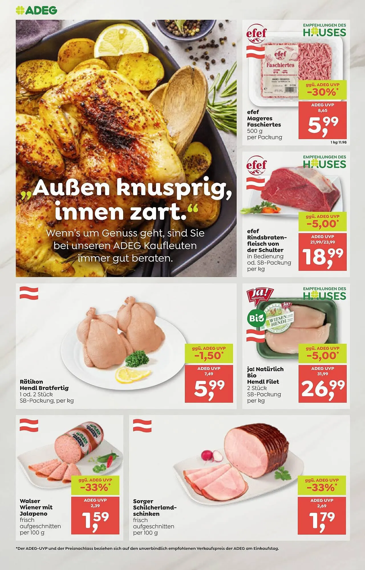 ADEG Flugblatt von 8. Jänner bis 14. Jänner 2026 - Flugblätt seite  8