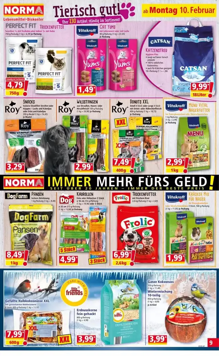 Große Auswahl an Angeboten von 10. Februar bis 14. Februar 2025 - Flugblätt seite 9