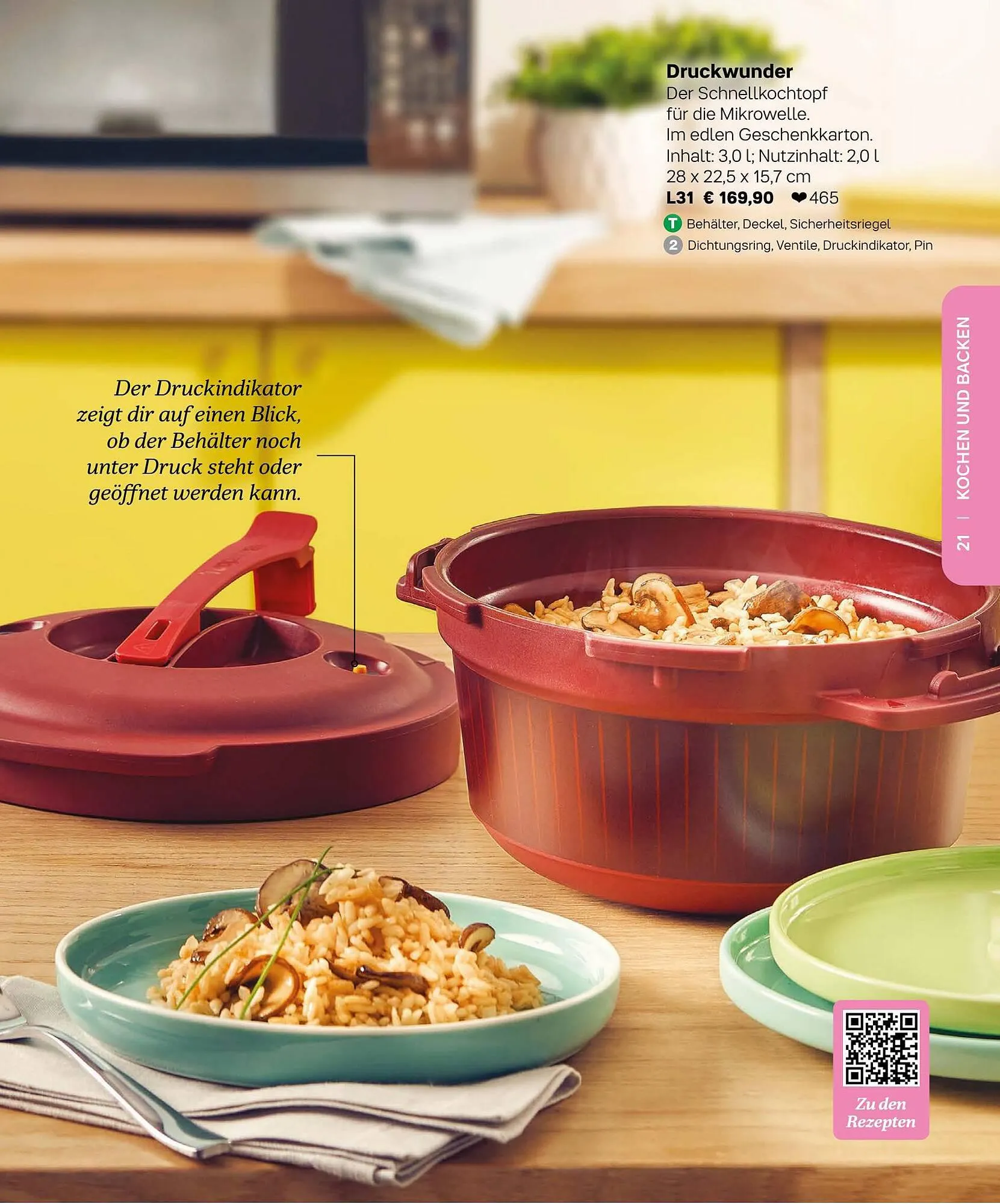 Tupperware Flugblatt von 6. März bis 31. August 2023 - Flugblätt seite 21