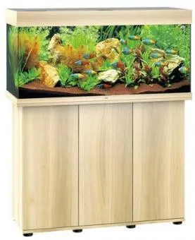 JUWEL Rio 180 Liter LED Aquarium- Schrankkombination helles Holz