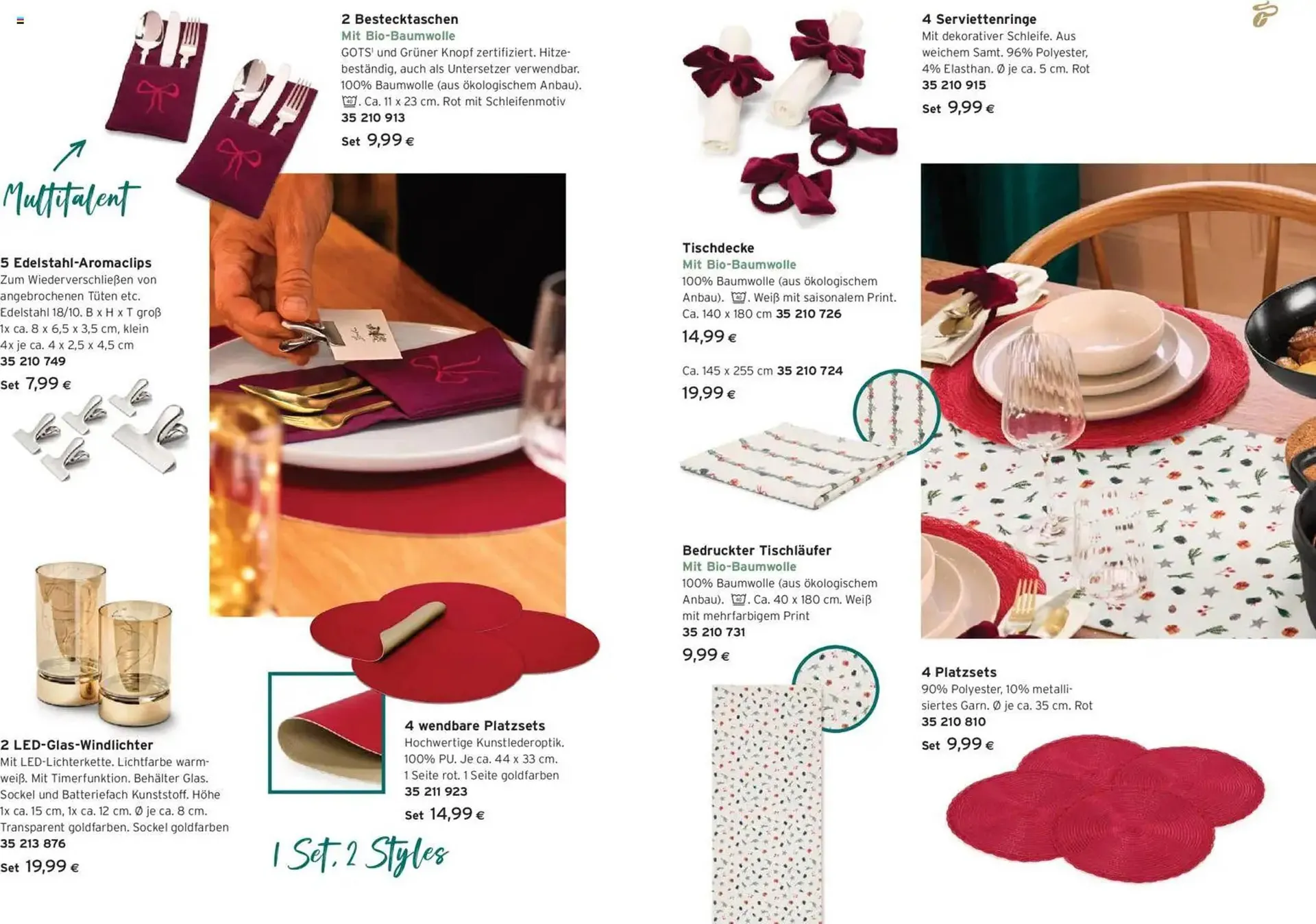 Tchibo Eduscho Flugblatt von 3. Dezember bis 10. Dezember 2025 - Flugblätt seite  16