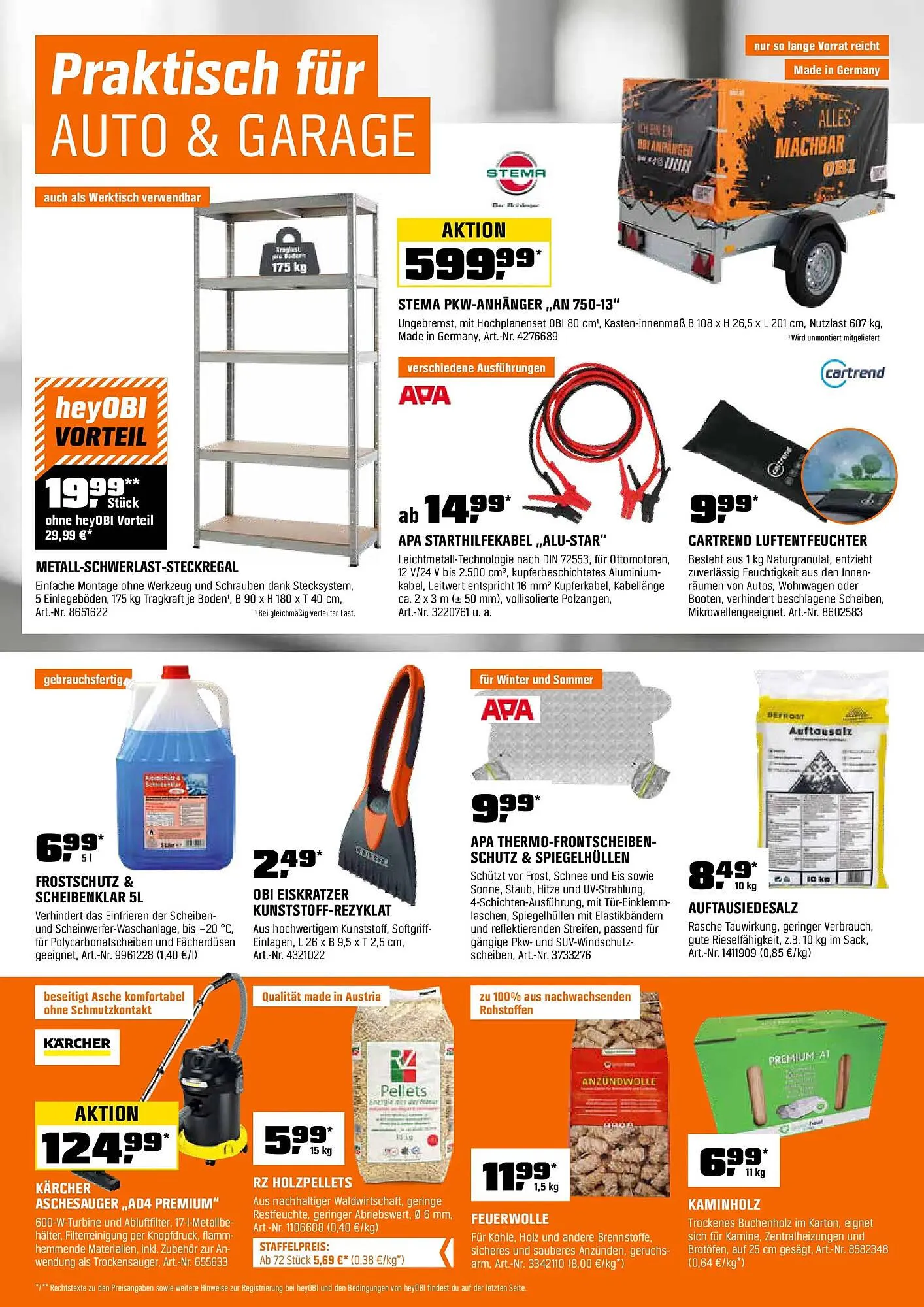 OBI Flugblatt von 1. Dezember bis 14. Dezember 2025 - Flugblätt seite  14