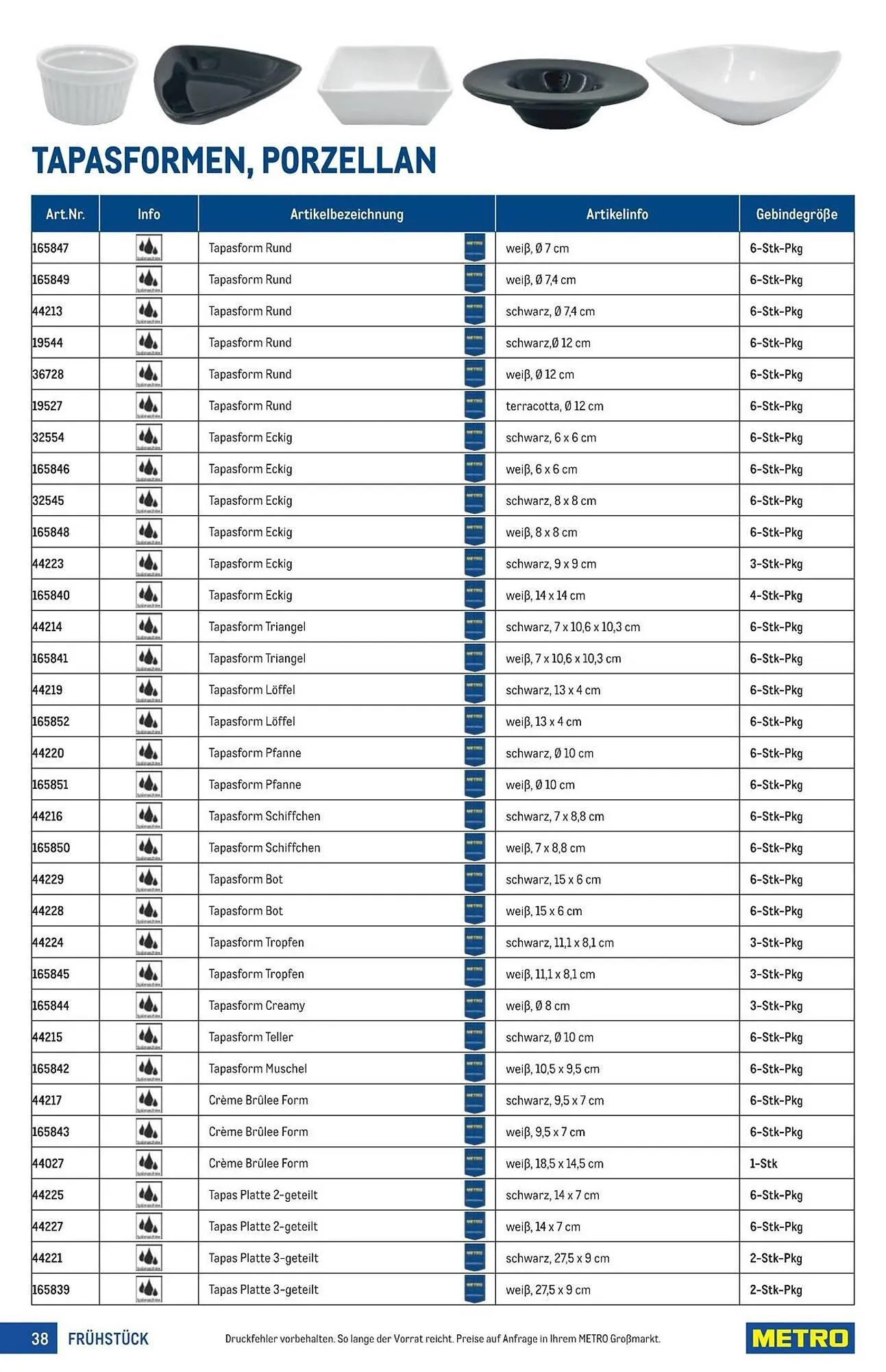 Metro Flugblatt von 18. März bis 1. April 2026 - Flugblätt seite 38