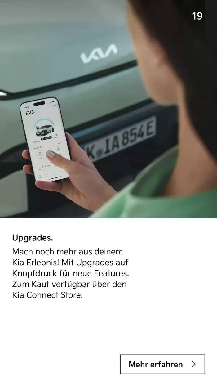 Kia EV3 von 10. Oktober bis 10. Oktober 2025 - Flugblätt seite 19