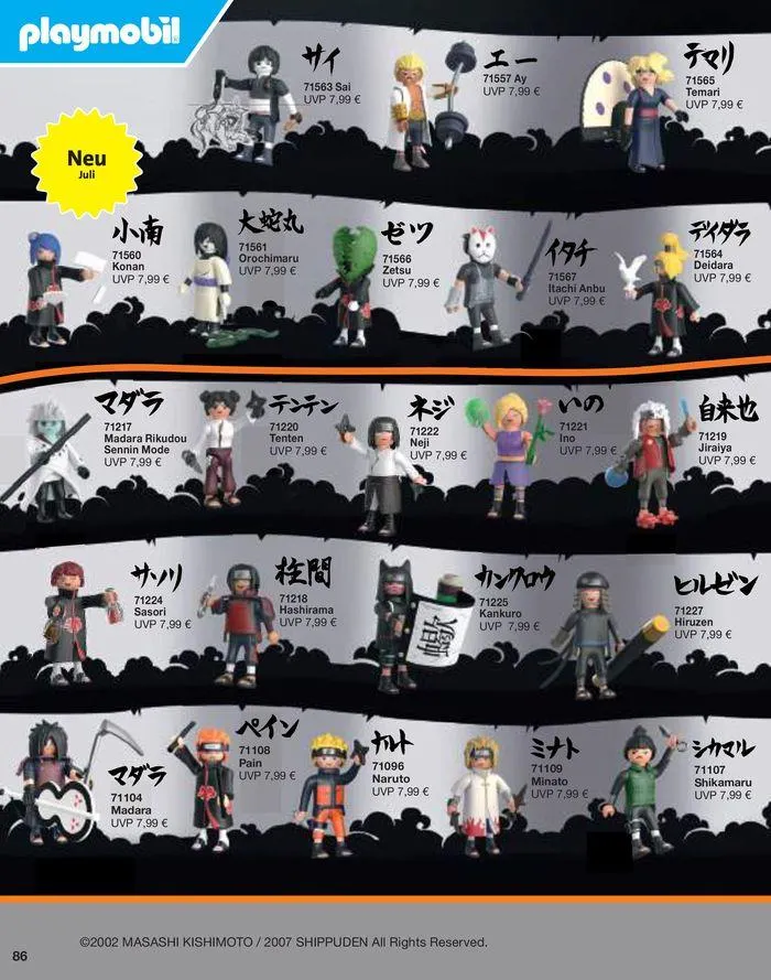 50 Years Of Playmobil von 9. Juli bis 31. Dezember 2024 - Flugblätt seite 86