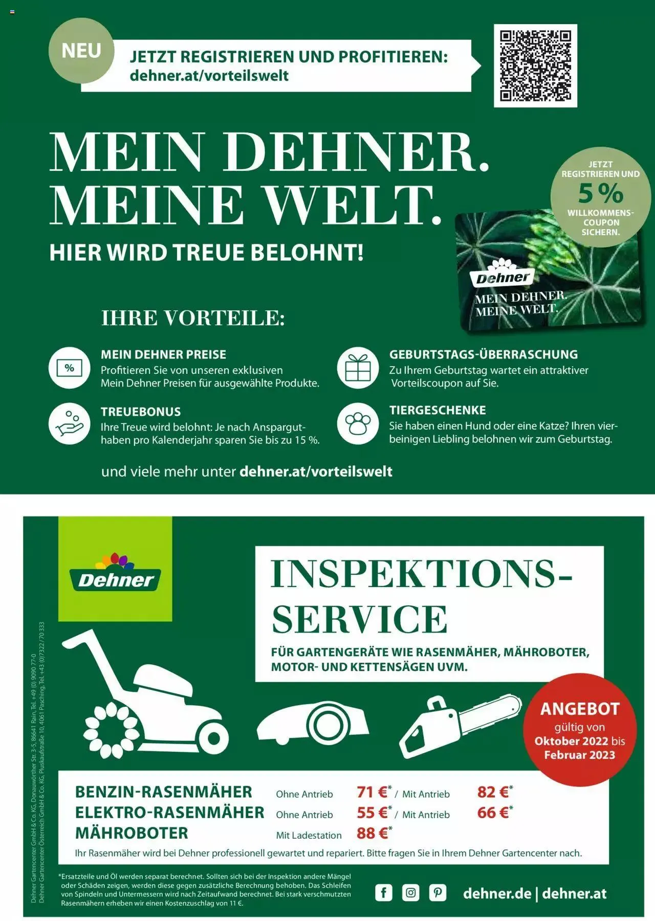 Dehner Flugblatt von 10. Oktober bis 31. Dezember 2023 - Flugblätt seite 2