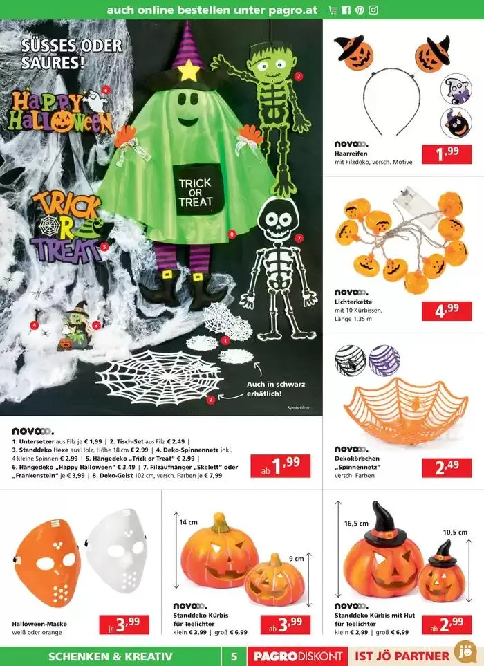 Pagro-Diskont flugblatt von 3. Oktober bis 17. Oktober 2024 - Flugblätt seite 5
