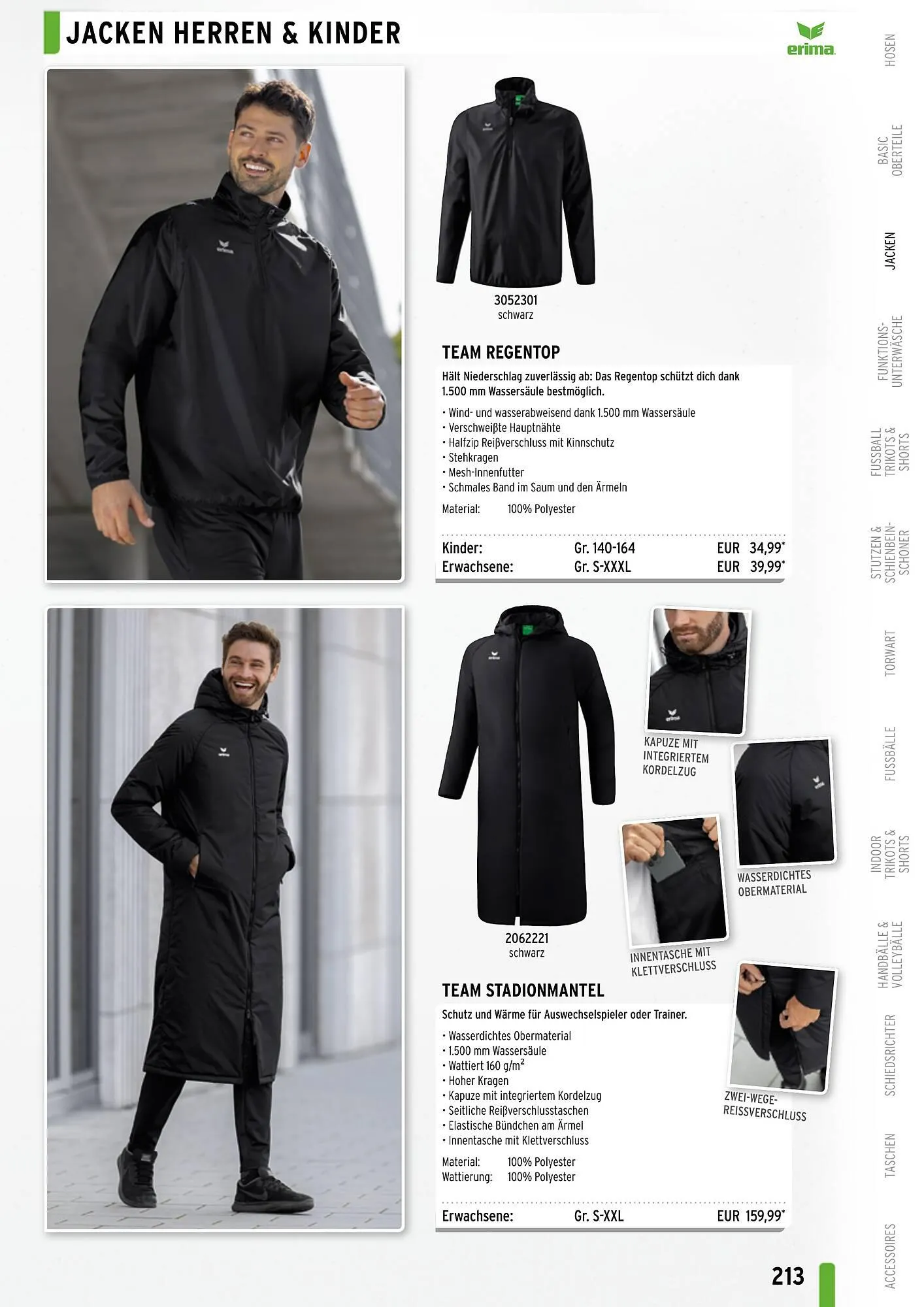 ERIMA Flugblatt von 2. Jänner bis 31. Dezember 2024 - Flugblätt seite  213