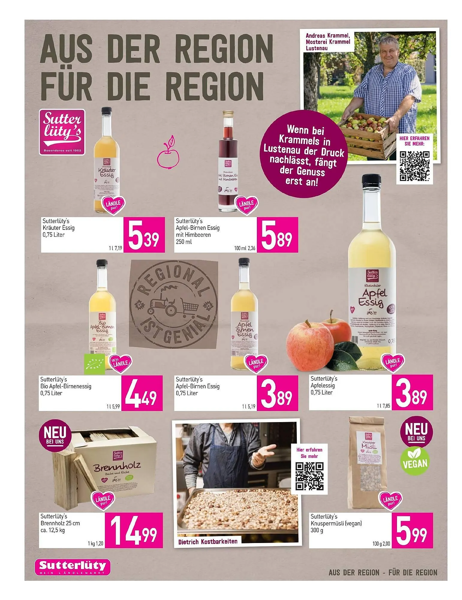 Sutterlüty Flugblatt von 30. Jänner bis 5. Februar 2025 - Flugblätt seite  12