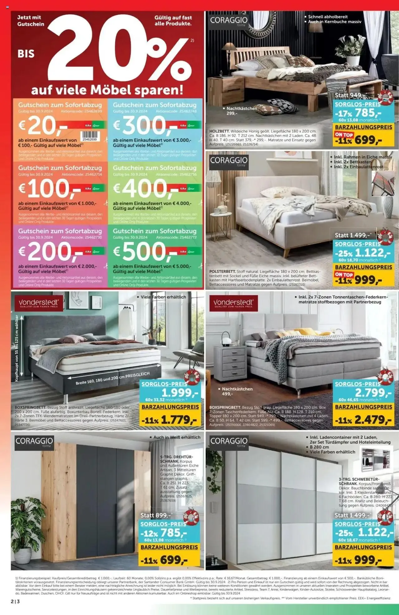 Leiner Prospekt aktuell von 17. September bis 30. September 2024 - Flugblätt seite  2