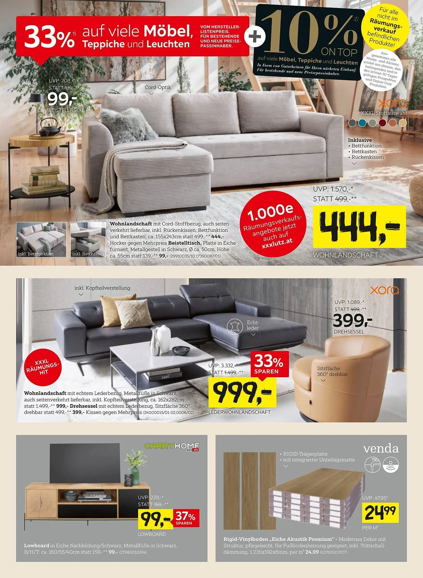 XXXLutz Prospekt von 5. Jänner bis 13. Jänner 2026 - Flugblätt seite  2