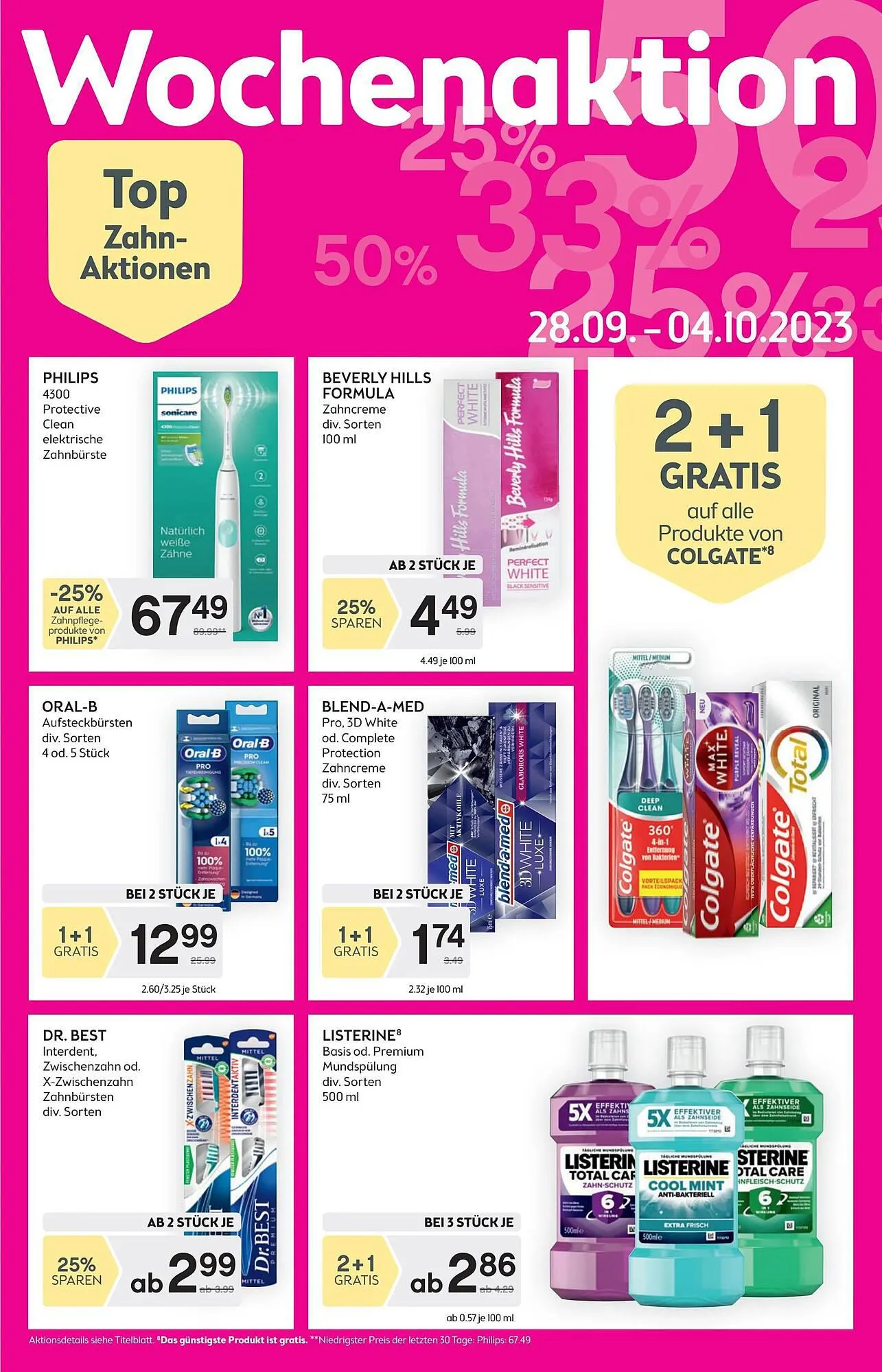 Bipa Flugblatt von 20. September bis 4. Oktober 2023 - Flugblätt seite  7