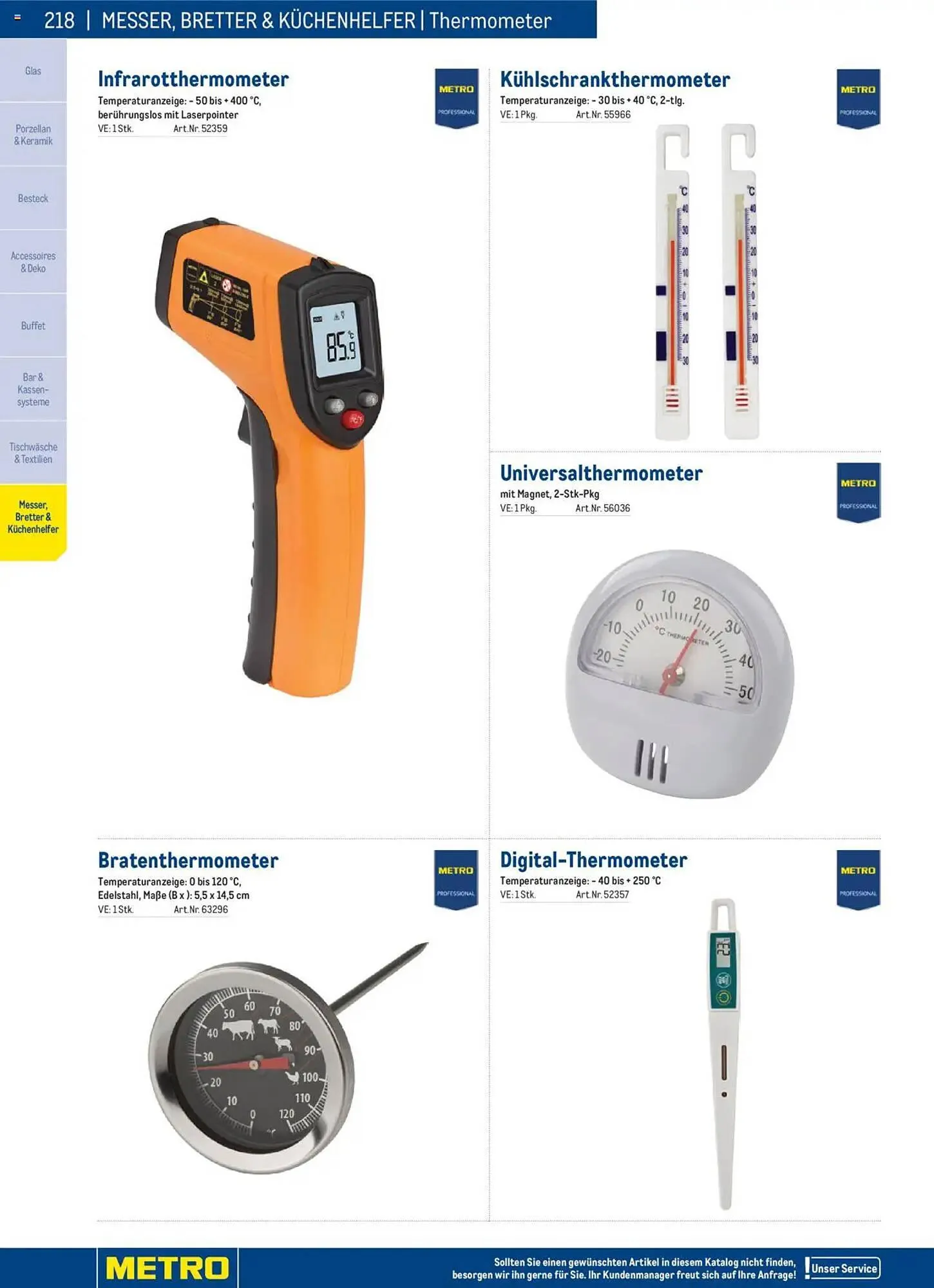 Metro Flugblatt von 2. Dezember bis 31. Dezember 2025 - Flugblätt seite  218