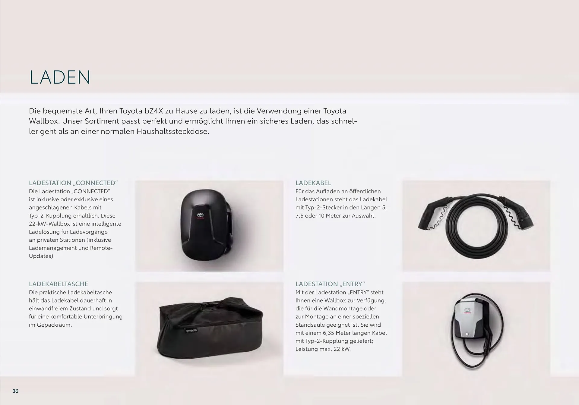 Toyota bZ4X Flugblatt von 11. Juli bis 9. Jänner 2025 - Flugblätt seite  36