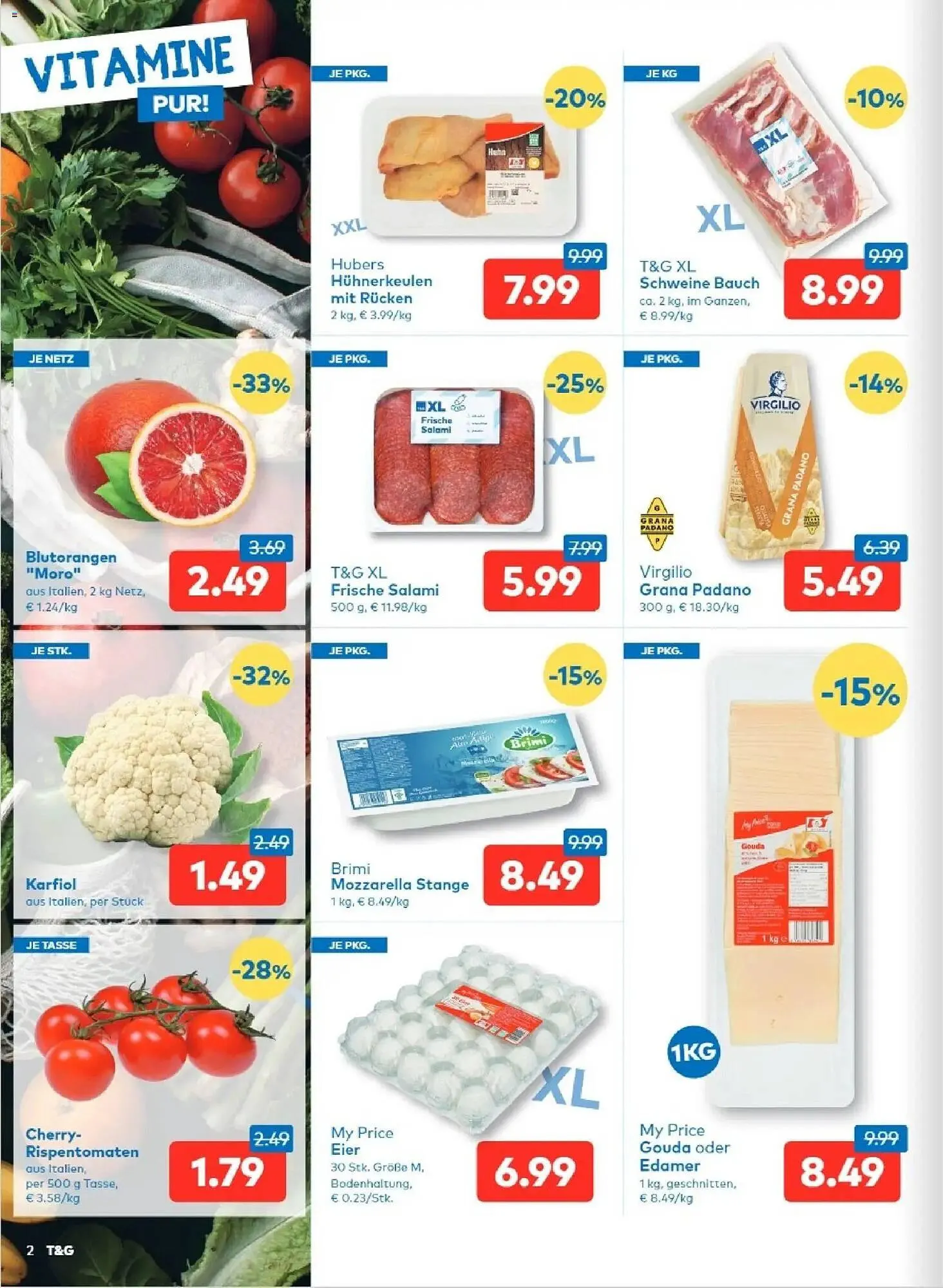 T&G Flugblatt von 31. Dezember bis 14. Jänner 2026 - Flugblätt seite  2