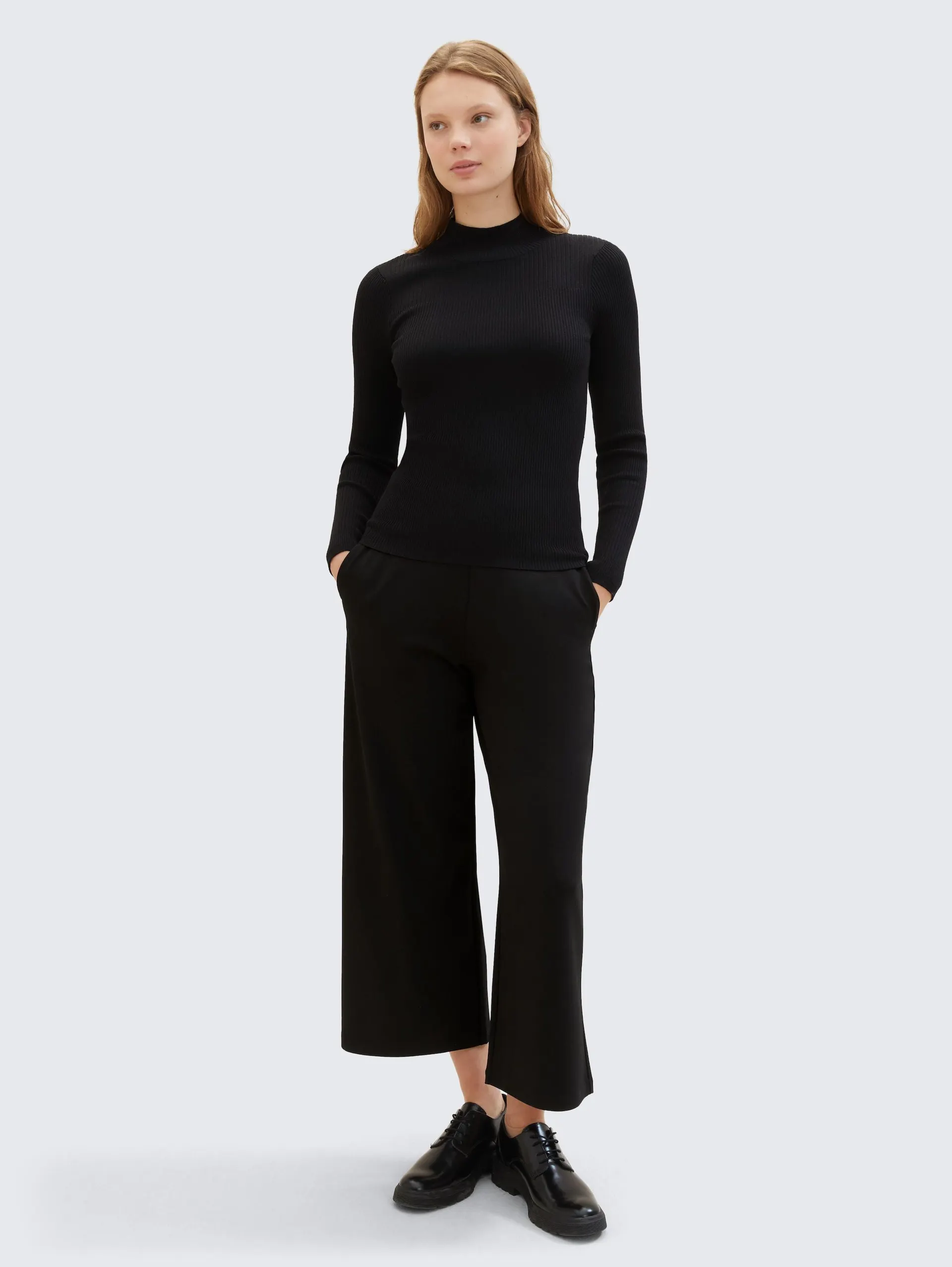 High Waist Culotte Hose