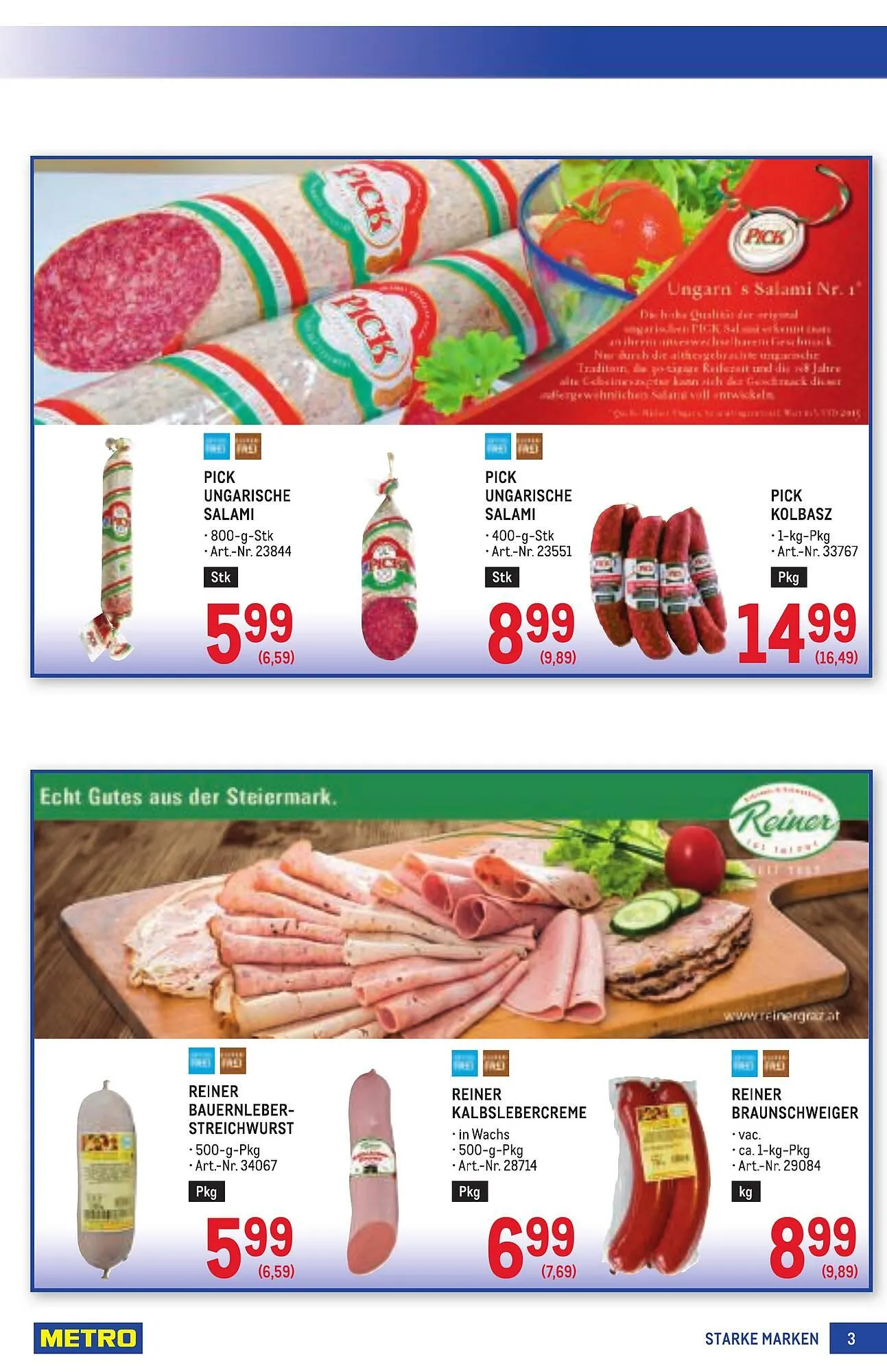 Metro Flugblatt von 2. April bis 15. April 2026 - Flugblätt seite  3