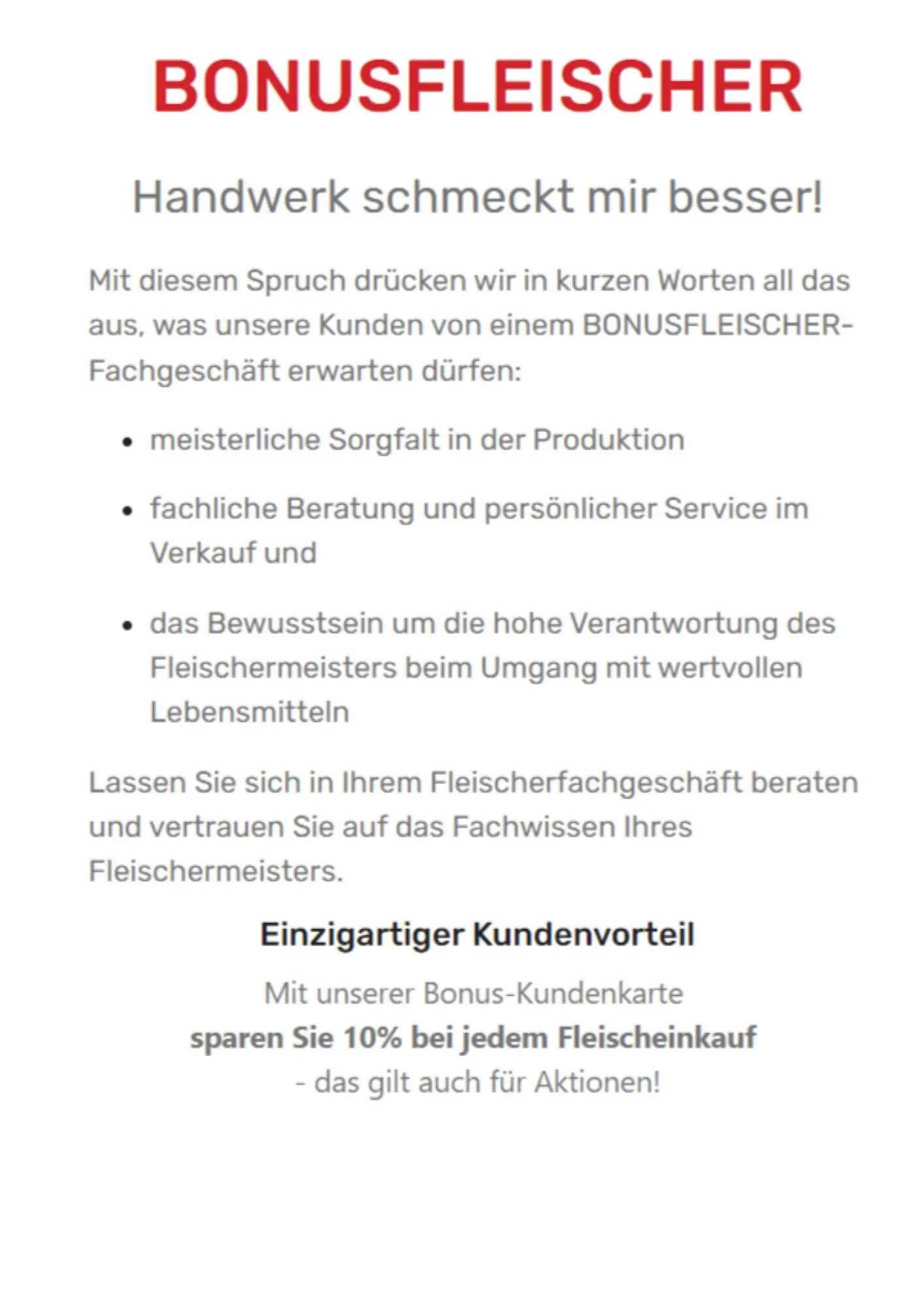 Bonusfleischer Flugblatt von 26. Jänner bis 31. März 2024 - Flugblätt seite  2