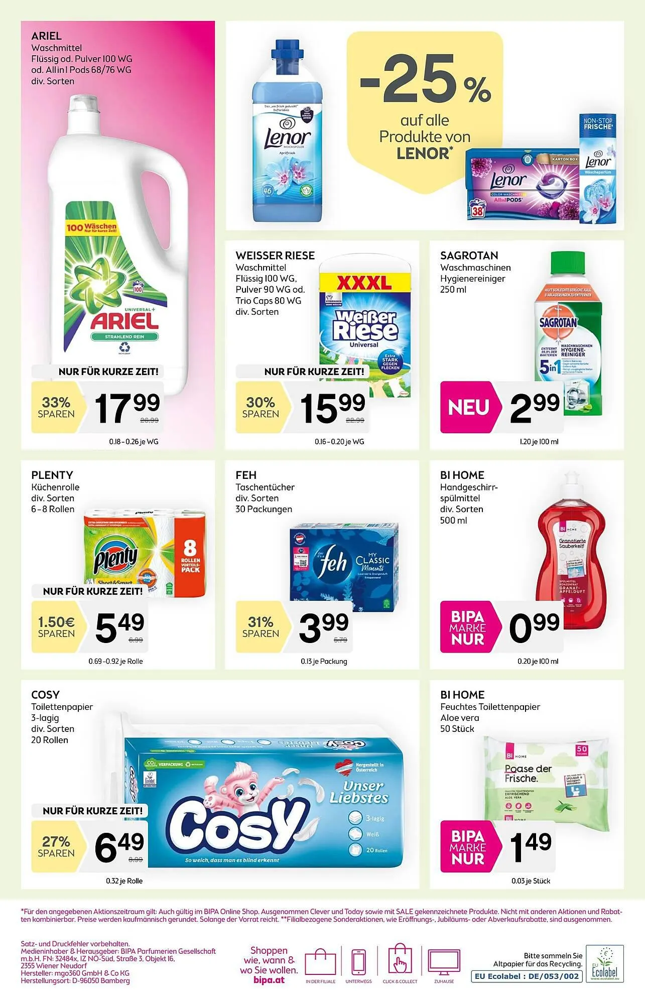 Bipa Flugblatt von 15. November bis 29. November 2023 - Flugblätt seite  12