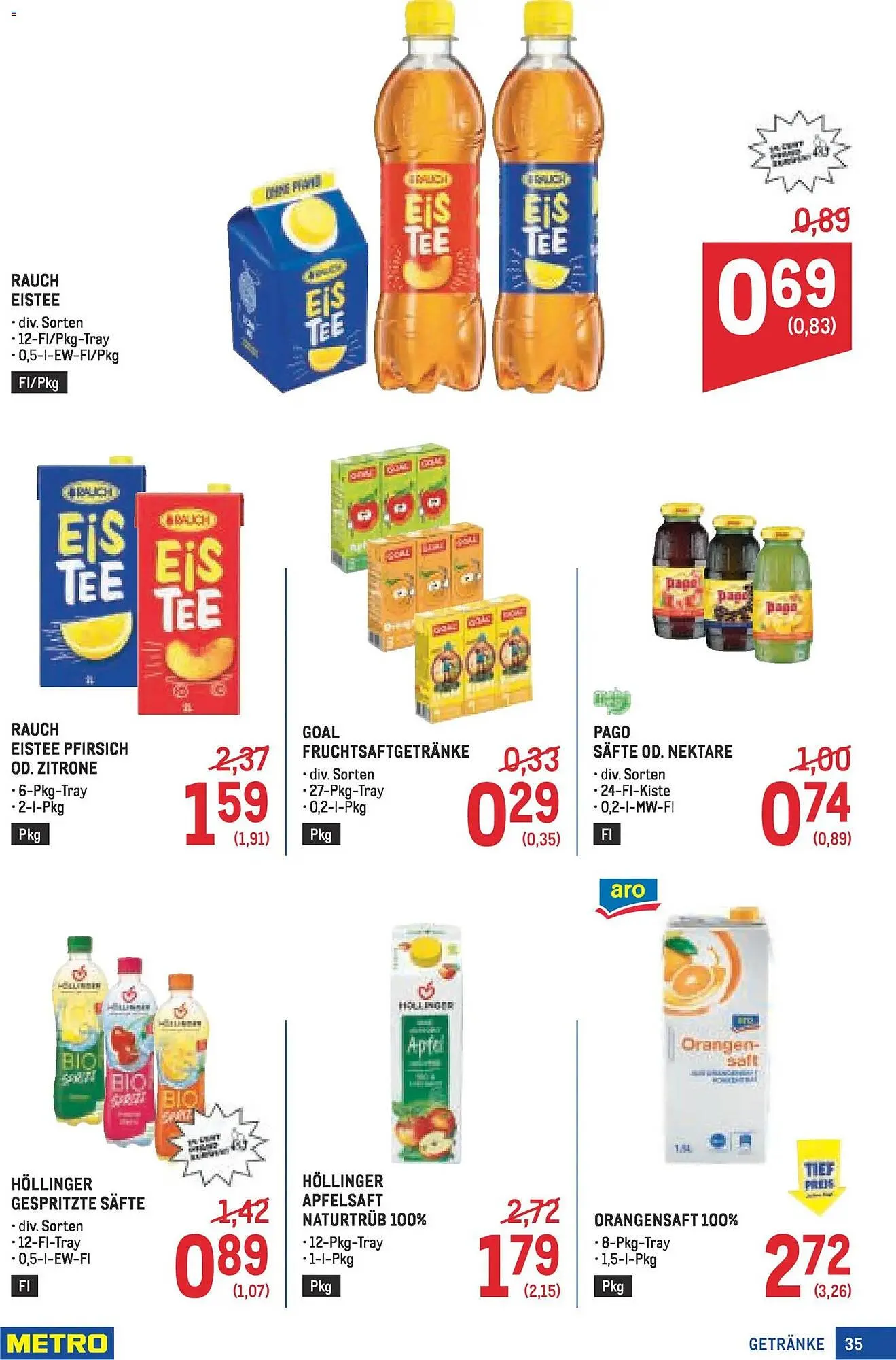 Metro Flugblatt von 22. Jänner bis 4. Februar 2026 - Flugblätt seite  35