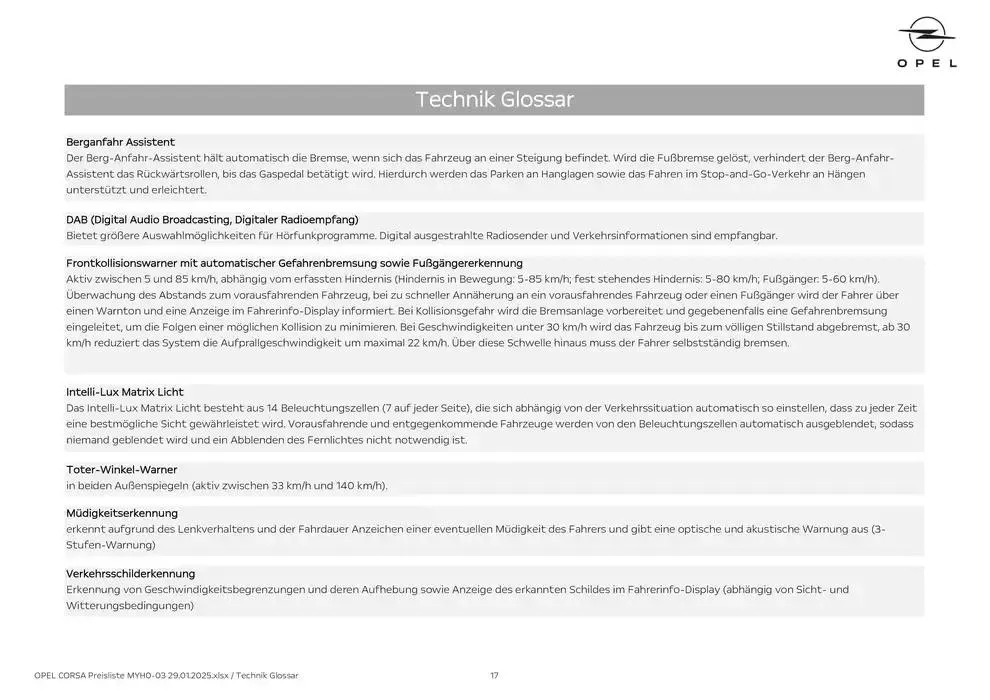 Opel - von 30. Jänner bis 13. Februar 2025 - Flugblätt seite 17