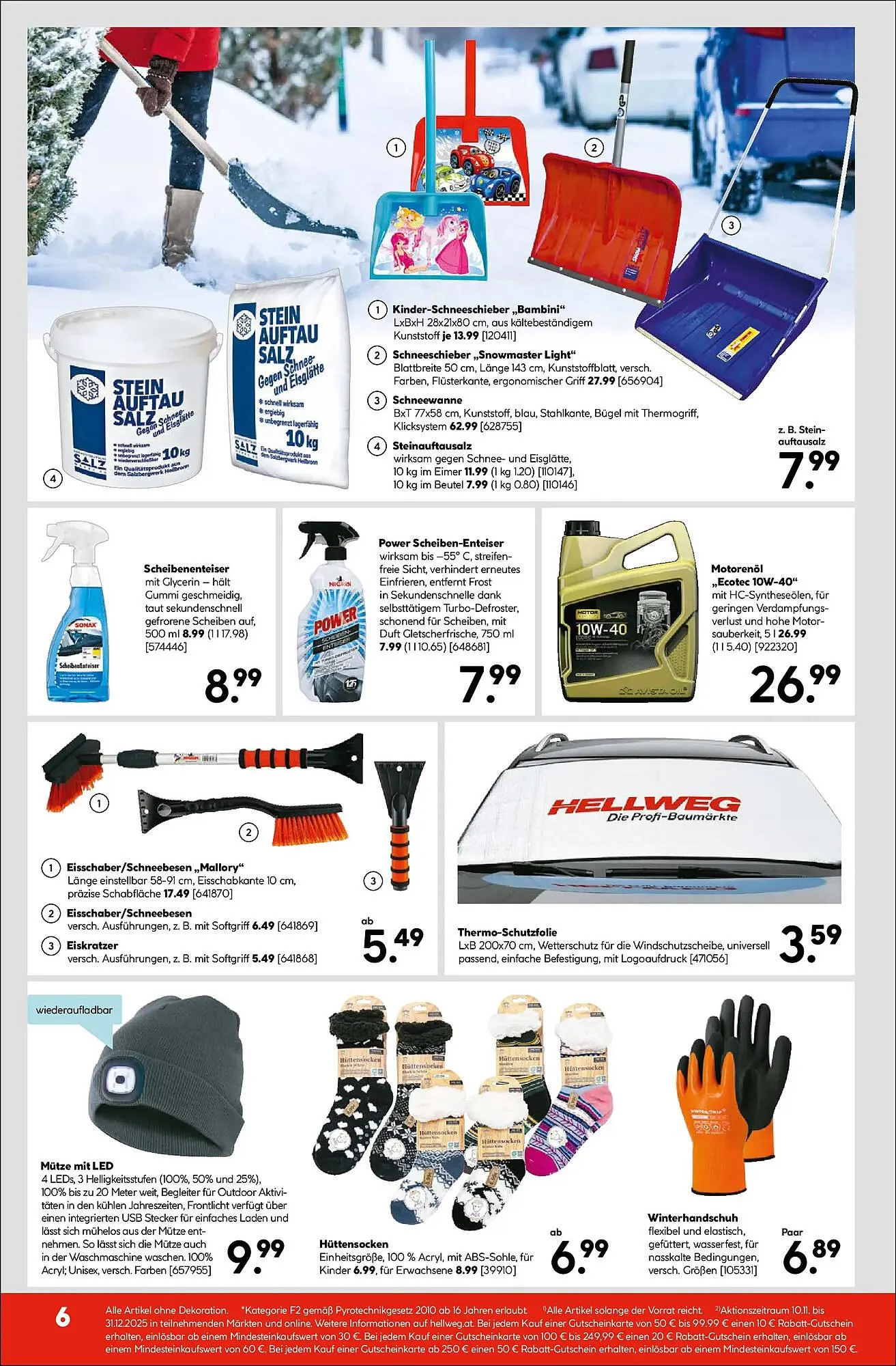 Hellweg Prospekt von 11. Dezember bis 17. Dezember 2025 - Flugblätt seite 6