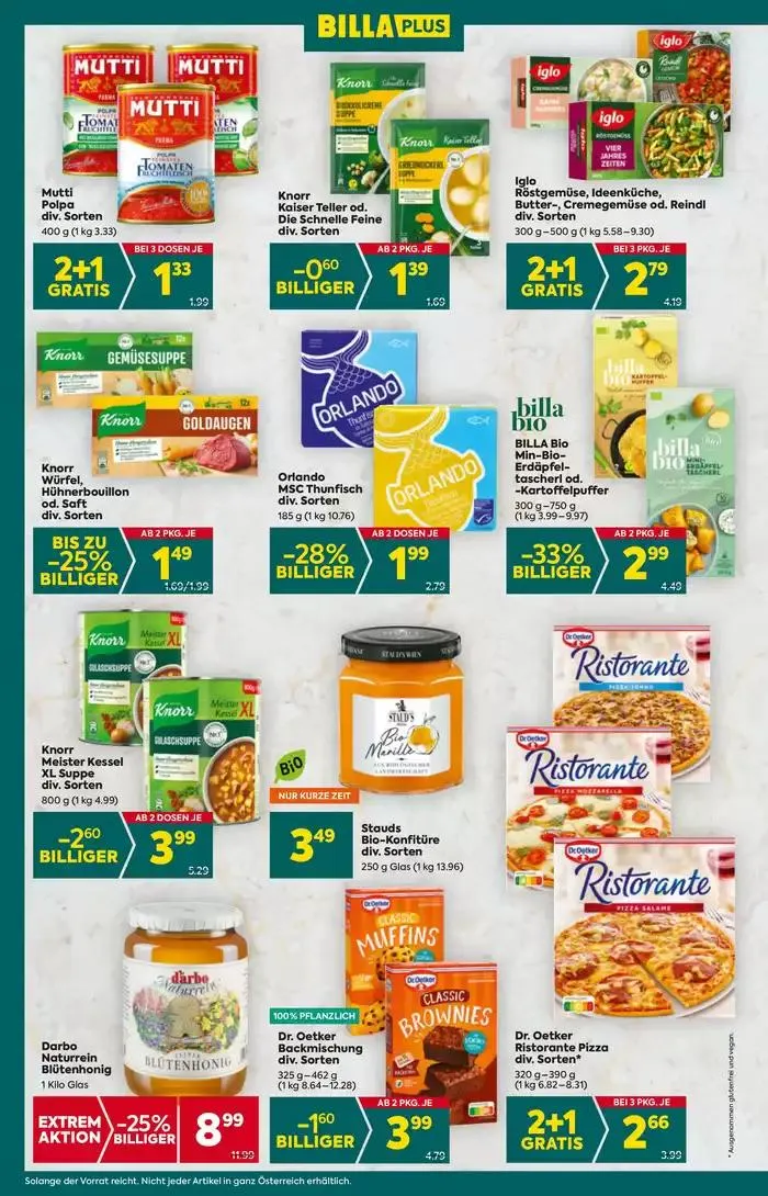Vorschau BILLA PLUS Wien KW05 2025 von 28. Jänner bis 11. Februar 2025 - Flugblätt seite 16
