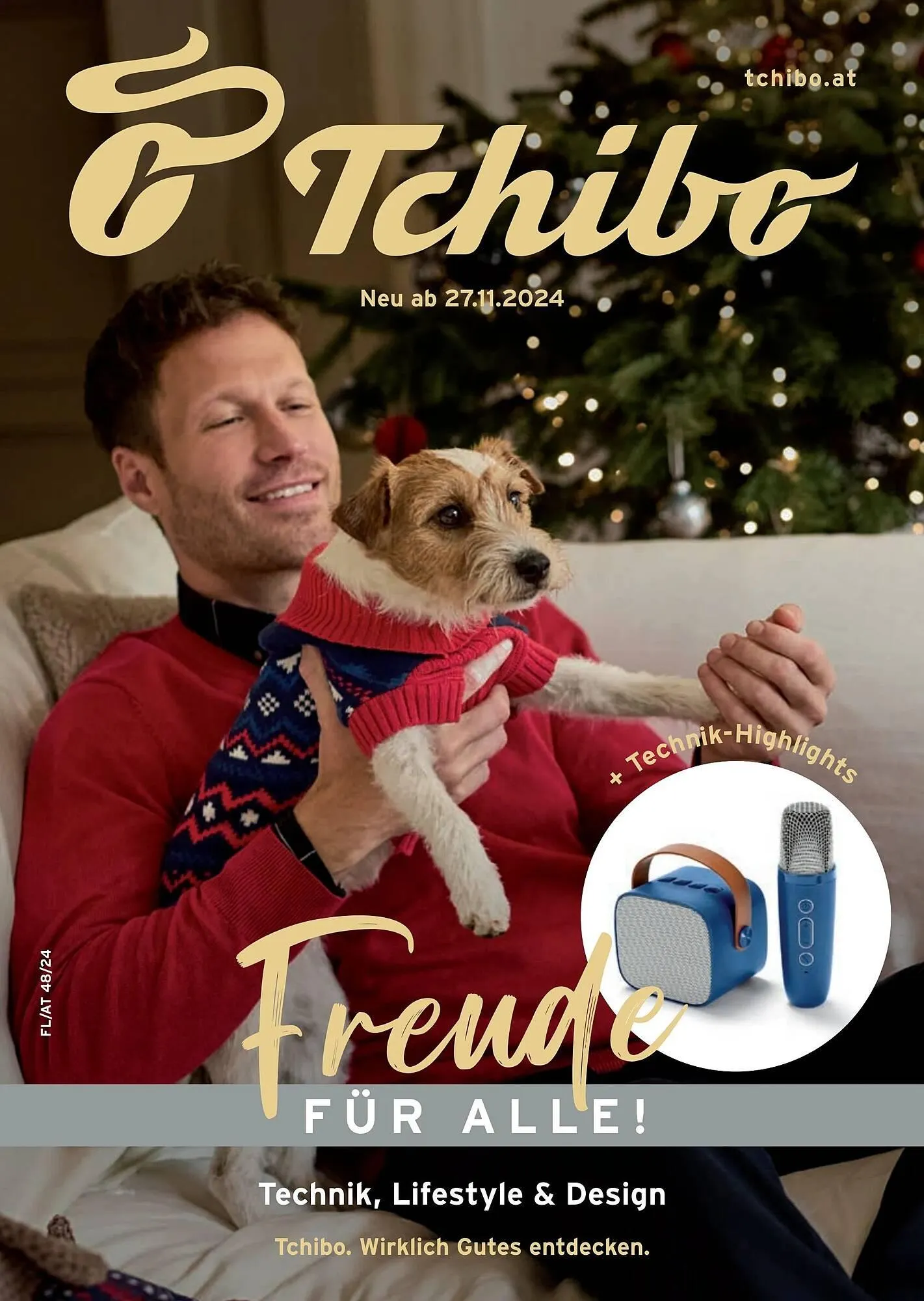 Tchibo Eduscho Flugblatt von 27. November bis 2. Jänner 2025 - Flugblätt seite 1