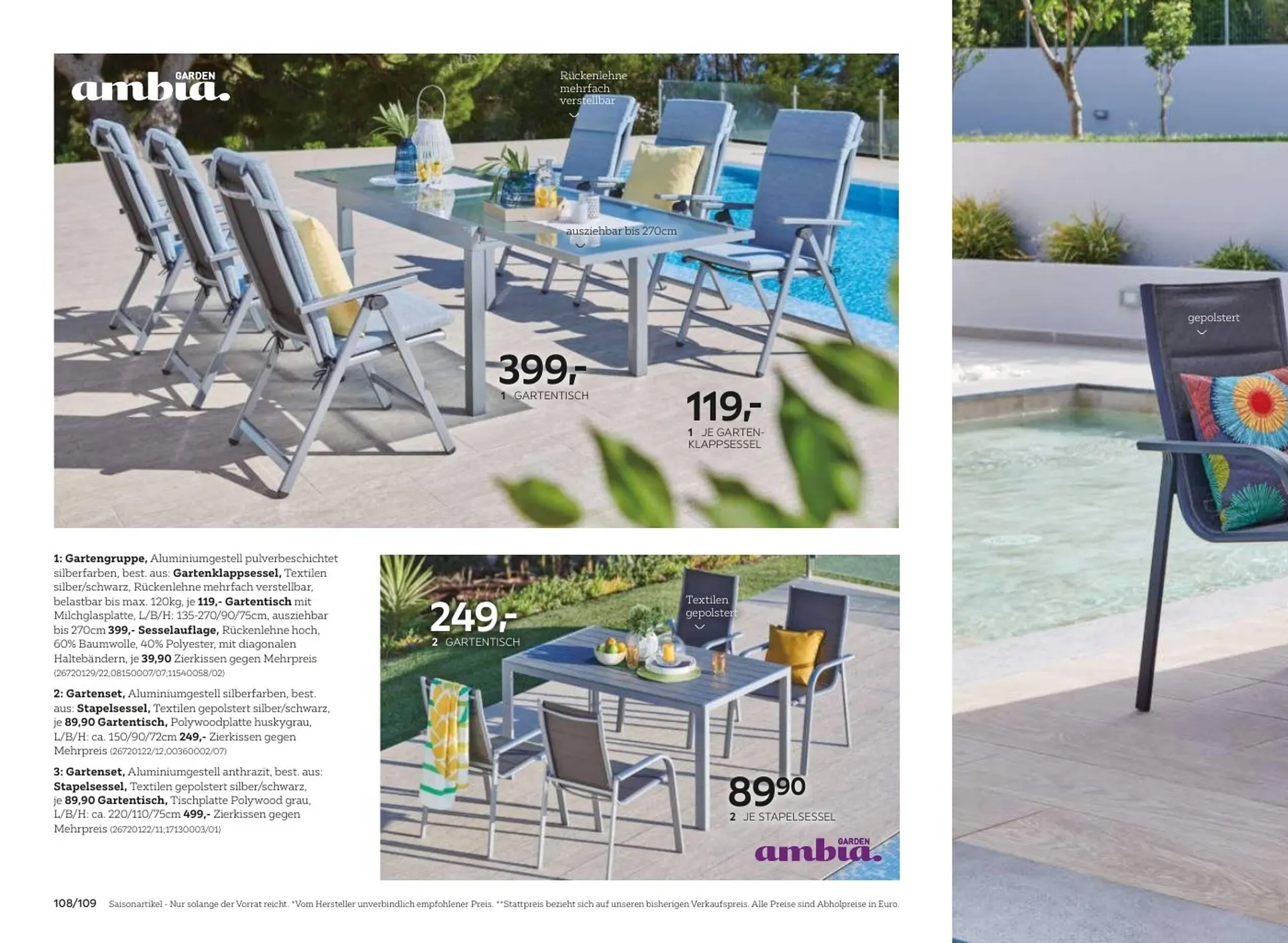 XXXLutz Flugblatt von 1. Juni bis 30. Dezember 2023 - Flugblätt seite  108