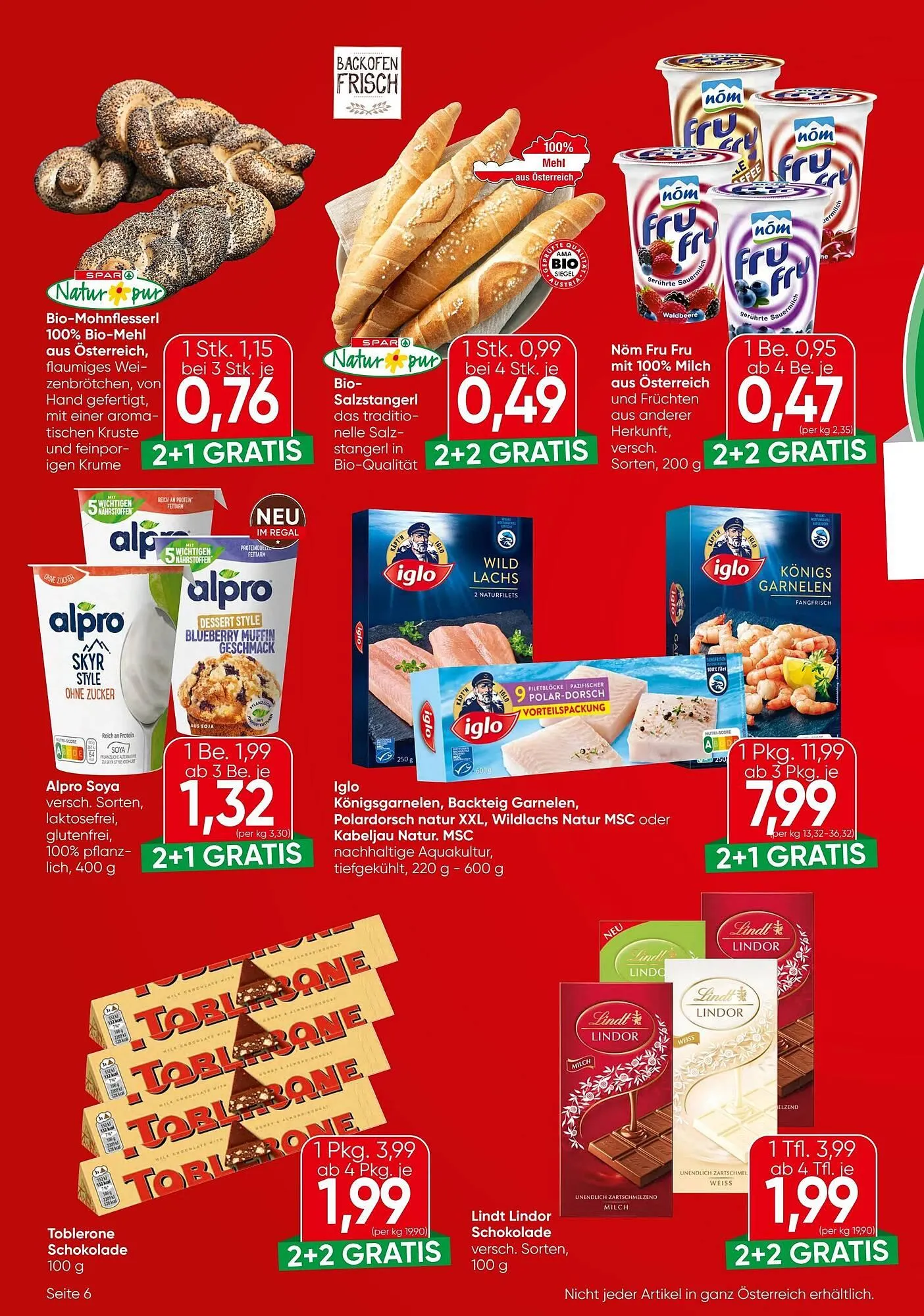 Eurospar Flugblatt von 23. Oktober bis 5. November 2025 - Flugblätt seite  6