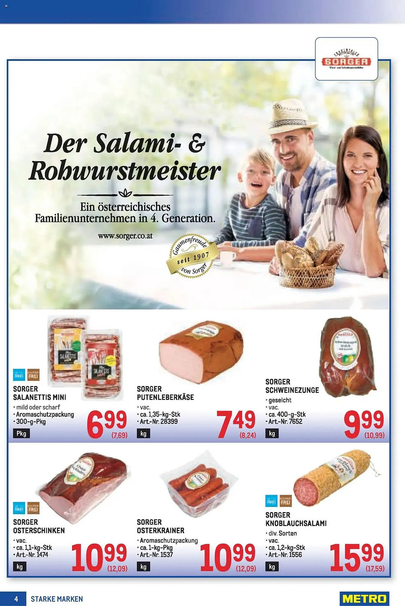 Metro Flugblatt von 19. März bis 1. April 2026 - Flugblätt seite  4