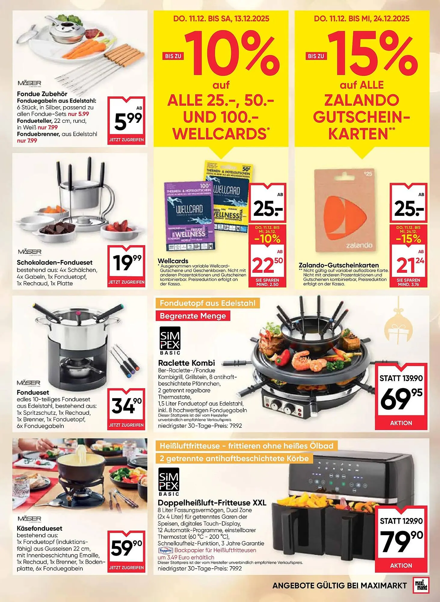 Maximarkt Flugblatt von 10. Dezember bis 17. Dezember 2025 - Flugblätt seite  27