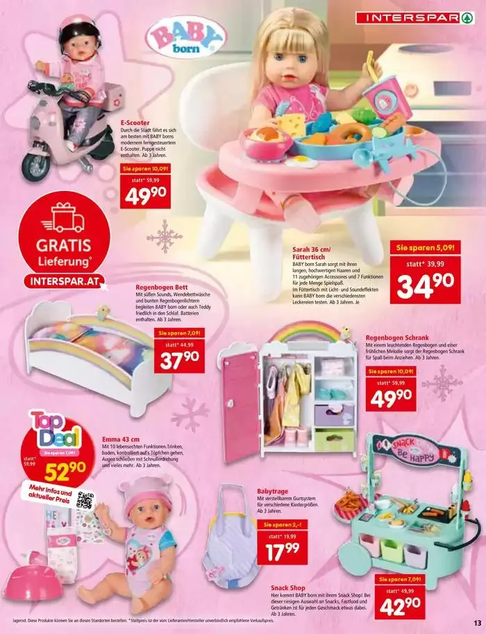 Tolles Angebot für alle Kunden von 29. Oktober bis 12. November 2024 - Flugblätt seite  13