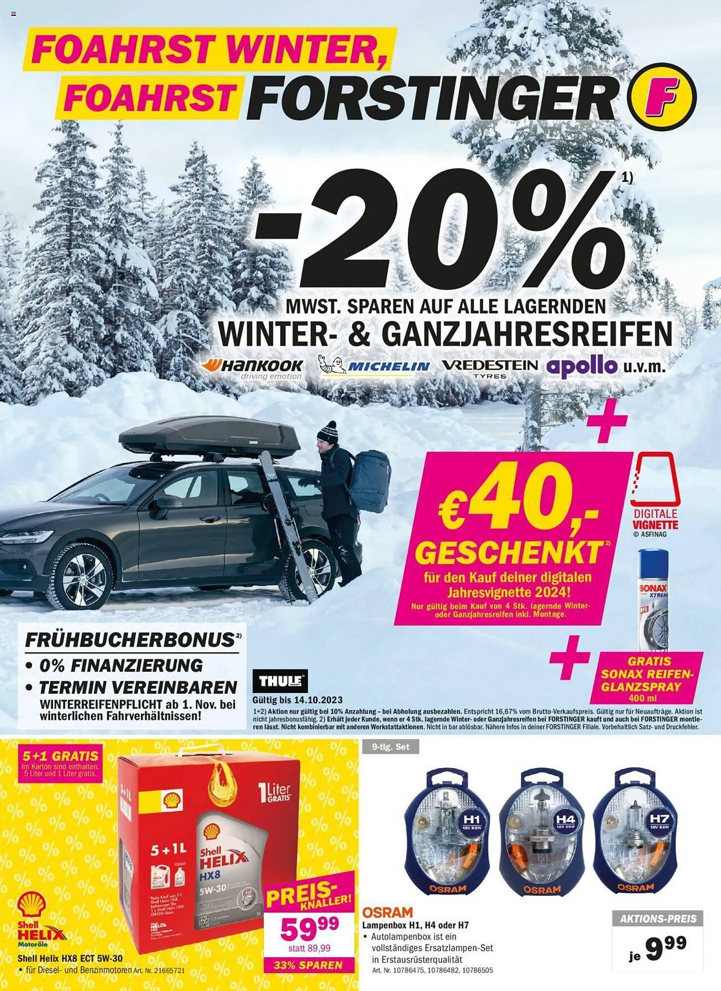 Forstinger Flugblatt - 1