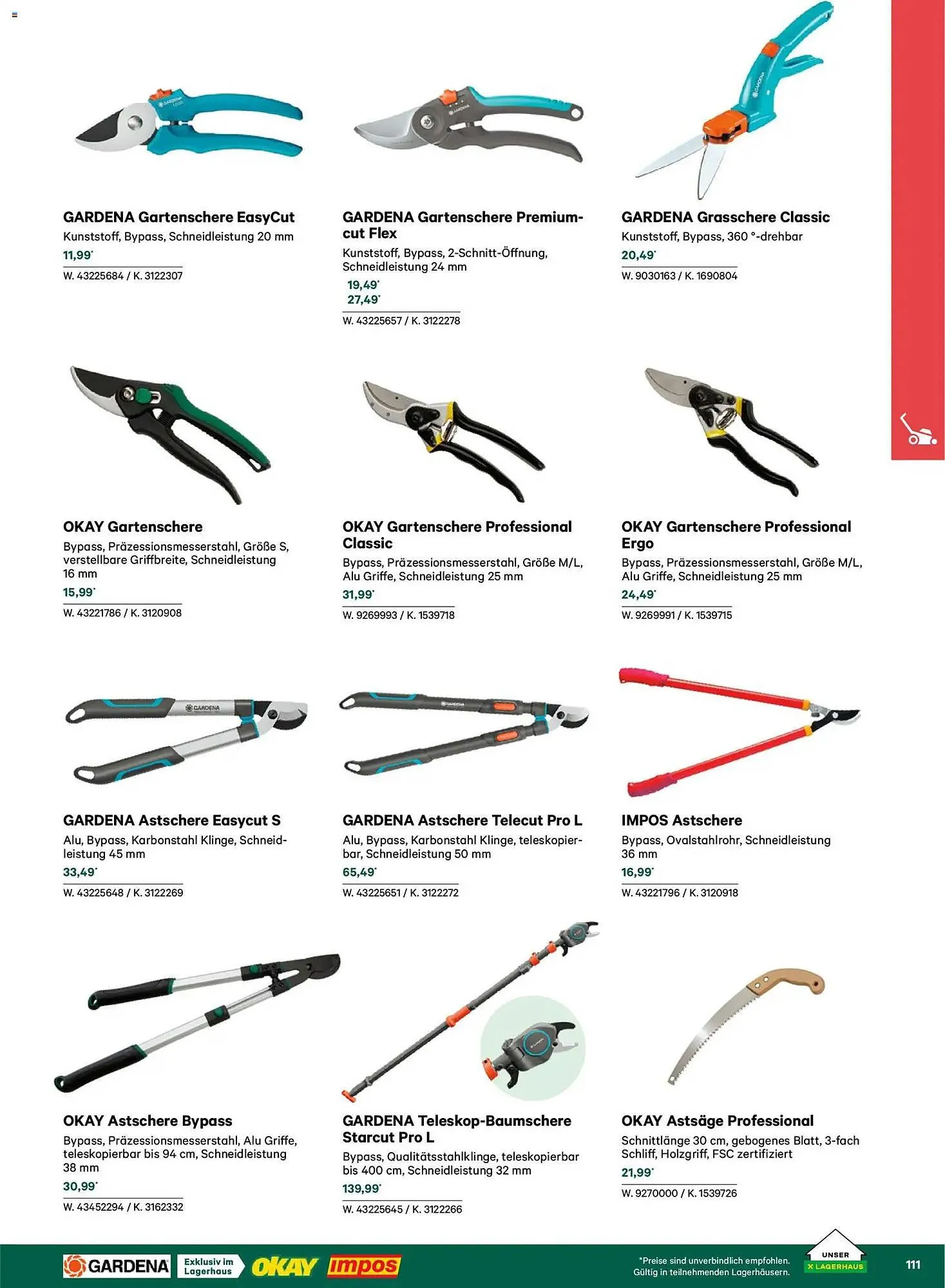 Lagerhaus Flugblatt von 22. Februar bis 31. Mai 2026 - Flugblätt seite 111