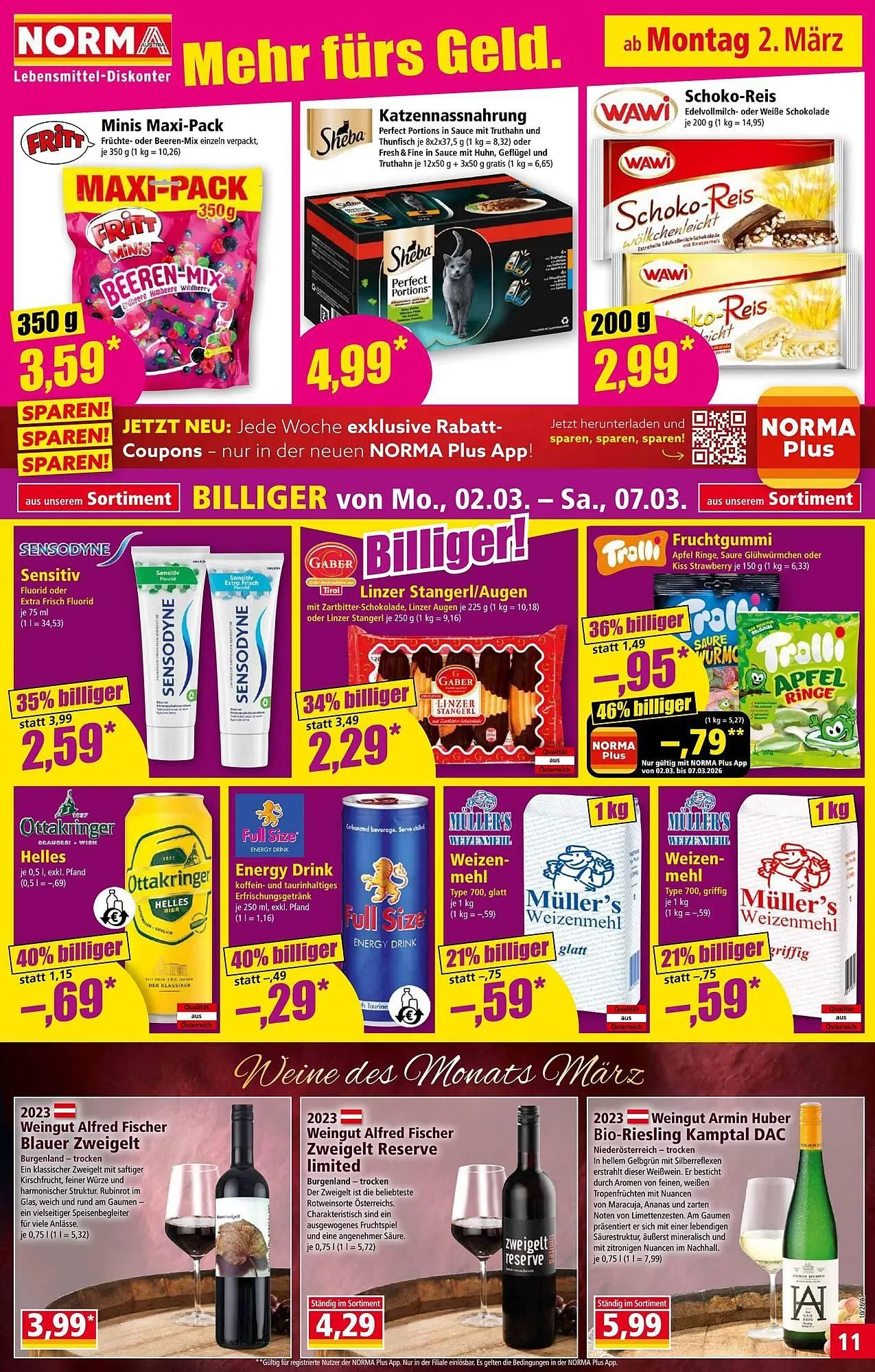 Norma Prospekt von 2. März bis 8. März 2026 - Flugblätt seite 11