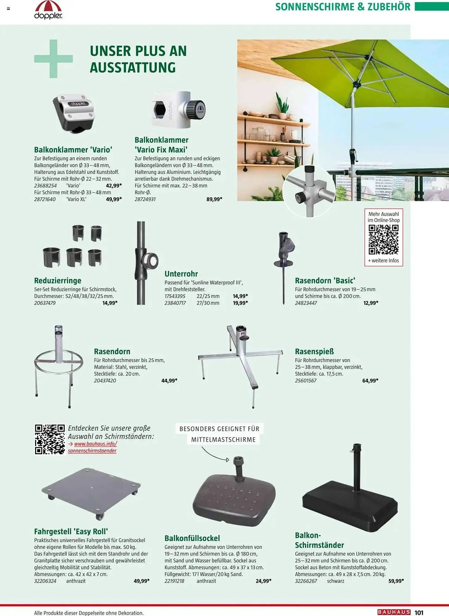 Bauhaus Flugblatt von 4. März bis 4. Jänner 2026 - Flugblätt seite  101