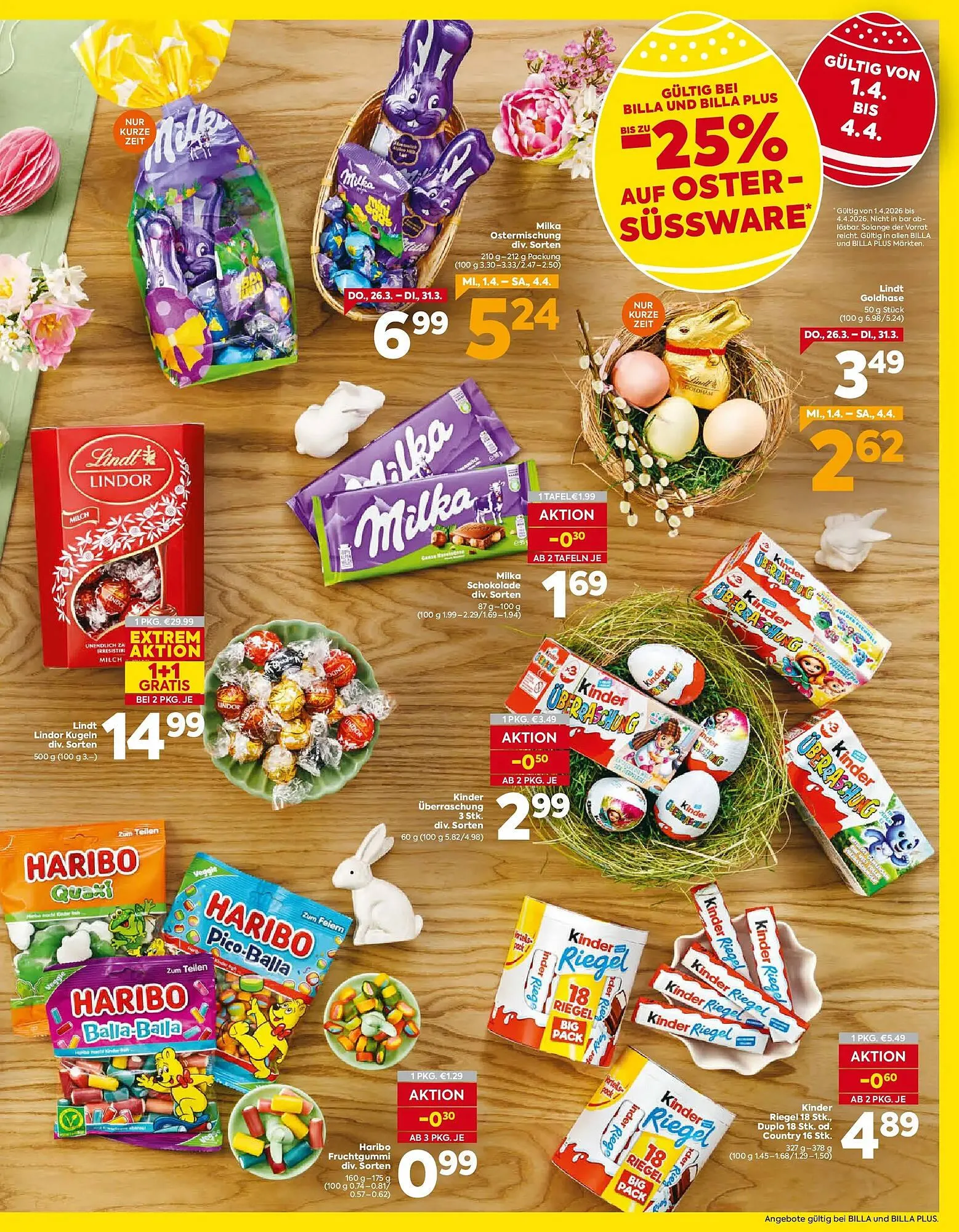 Billa Flugblatt von 26. März bis 4. April 2026 - Flugblätt seite  15