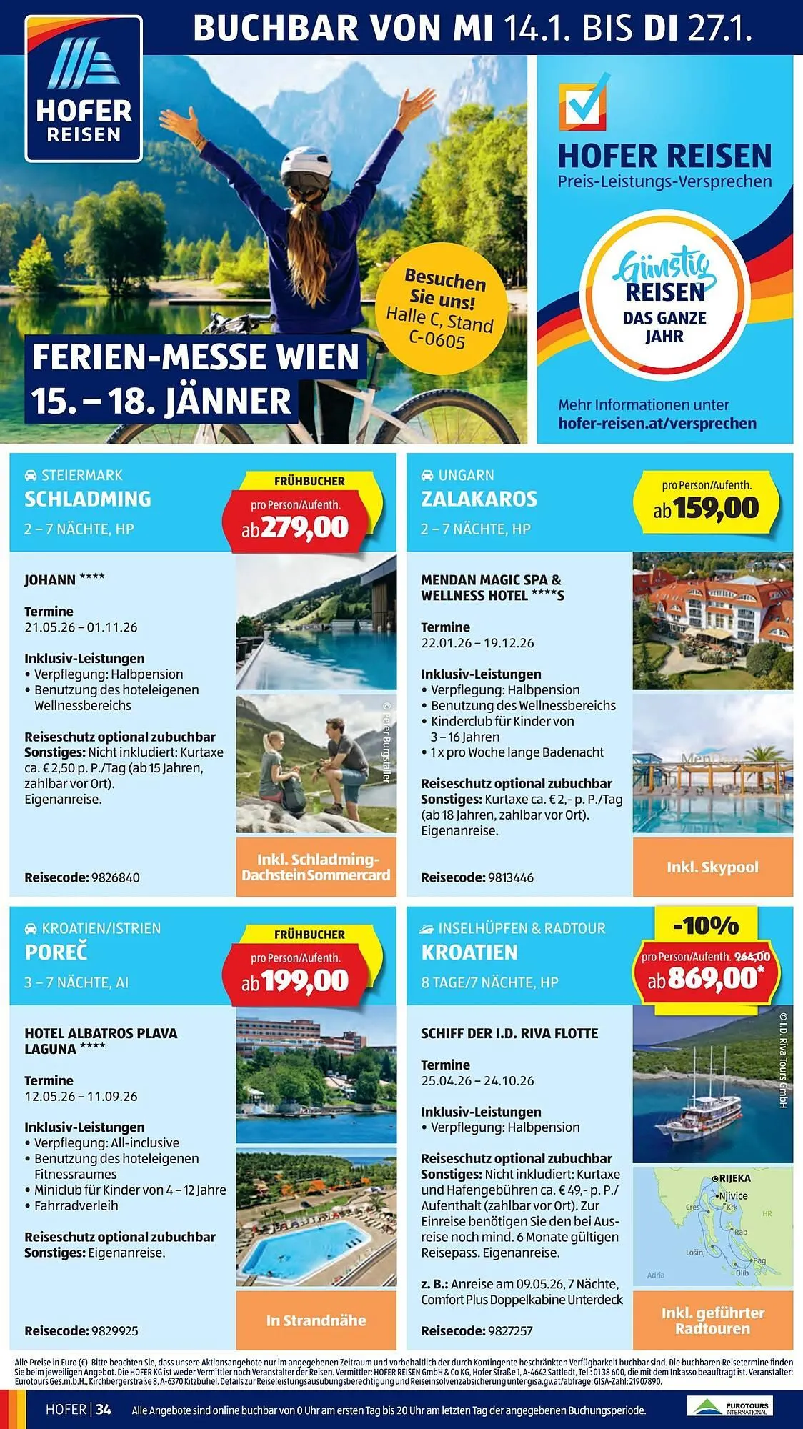 Hofer Flugblatt von 14. Jänner bis 1. März 2026 - Flugblätt seite  38