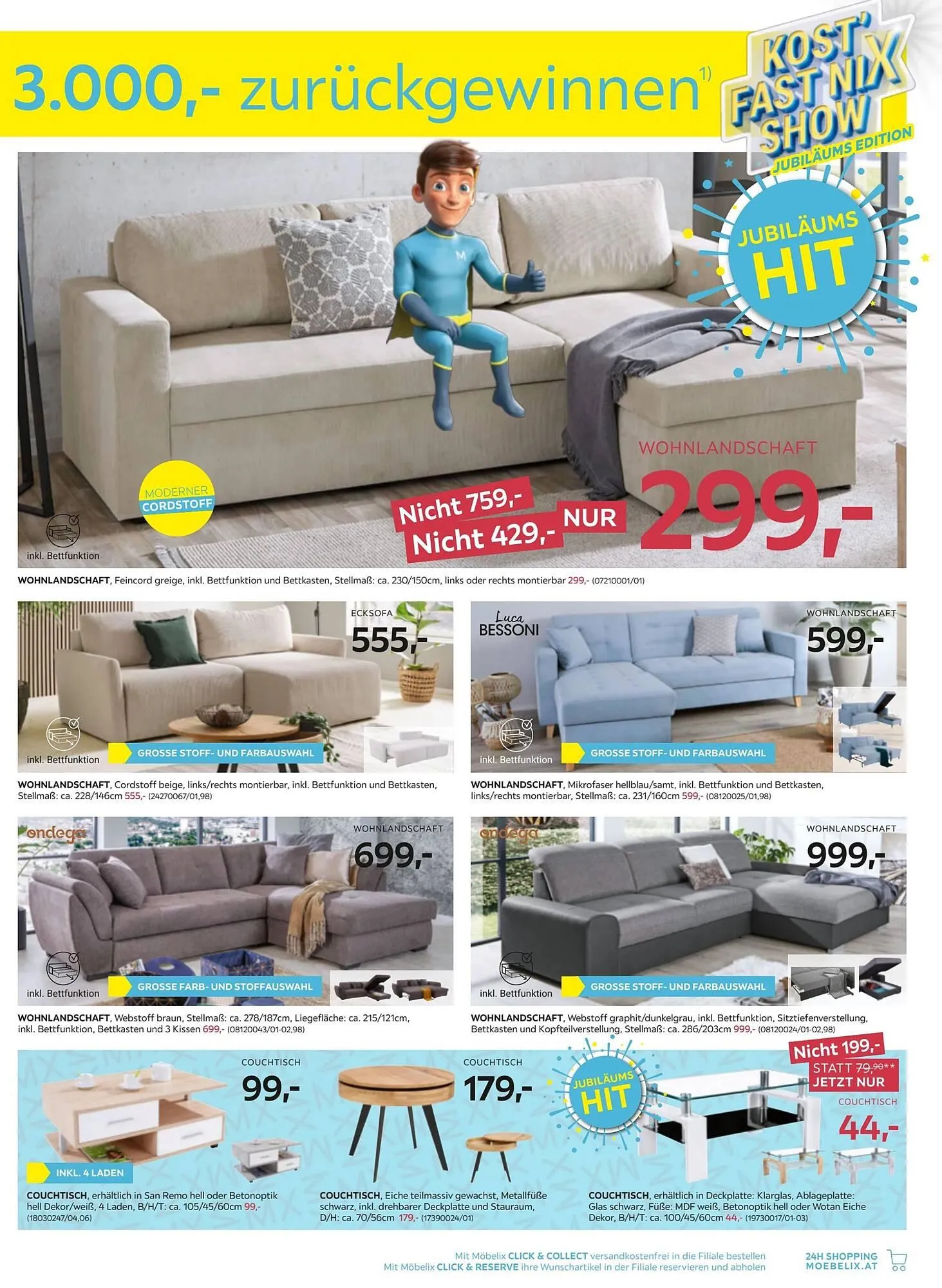 Möbelix Flugblatt von 30. September bis 9. Oktober 2024 - Flugblätt seite 9