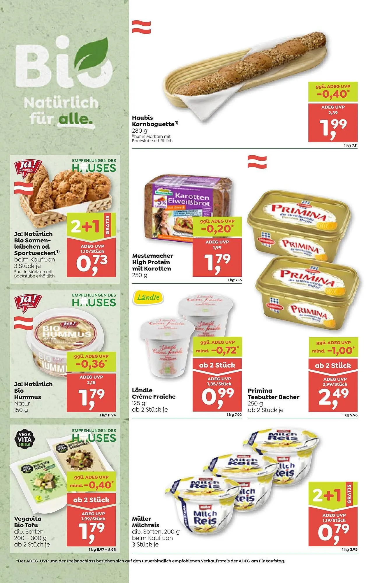 ADEG Flugblatt von 8. Jänner bis 14. Jänner 2026 - Flugblätt seite  6