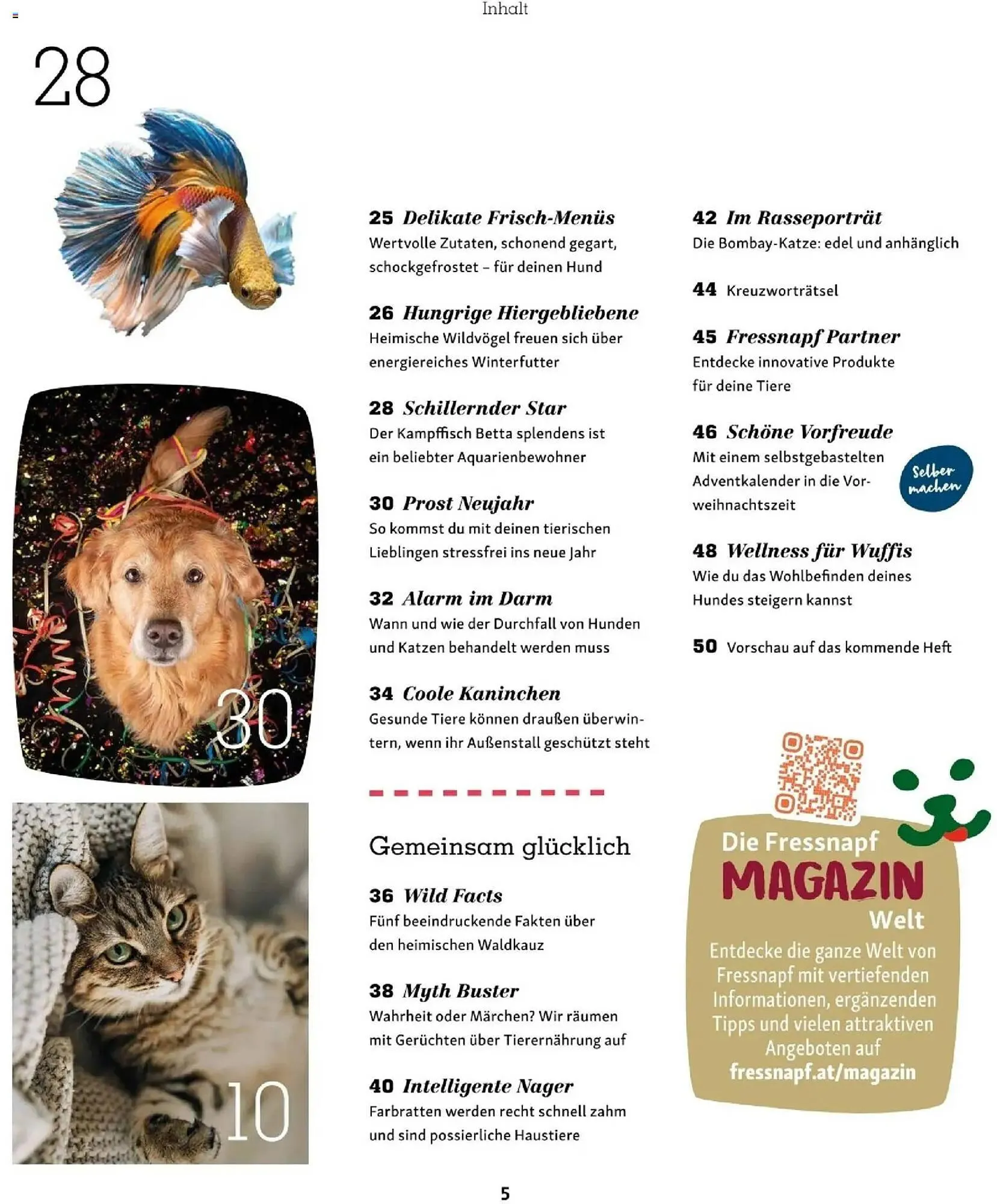 Fressnapf Flugblatt von 1. November bis 31. Dezember 2025 - Flugblätt seite  5