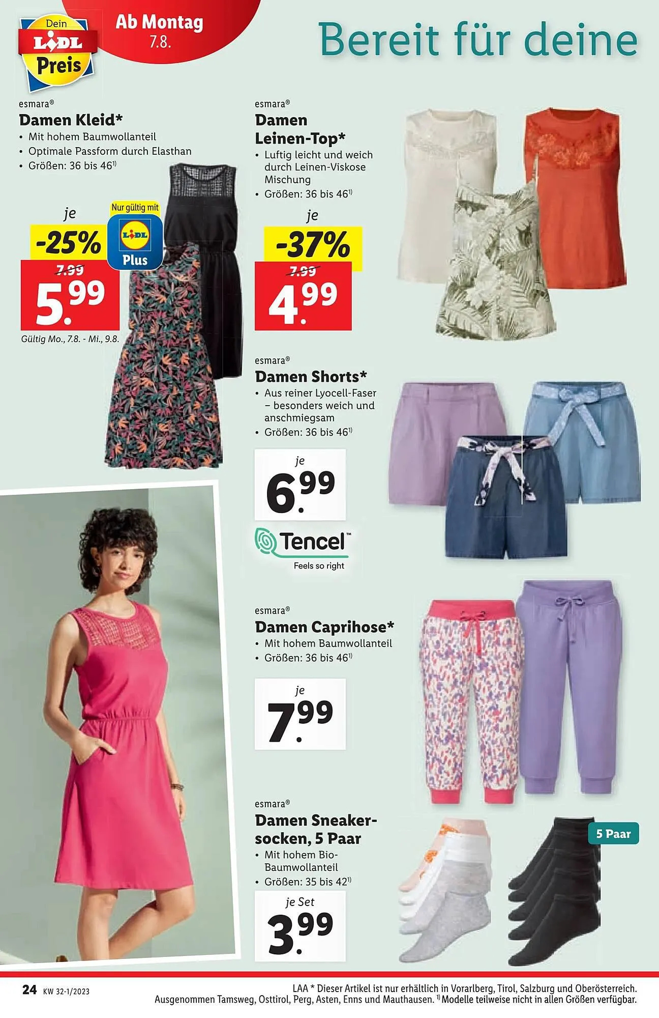 Lidl Flugblatt von 2. August bis 9. August 2023 - Flugblätt seite  24