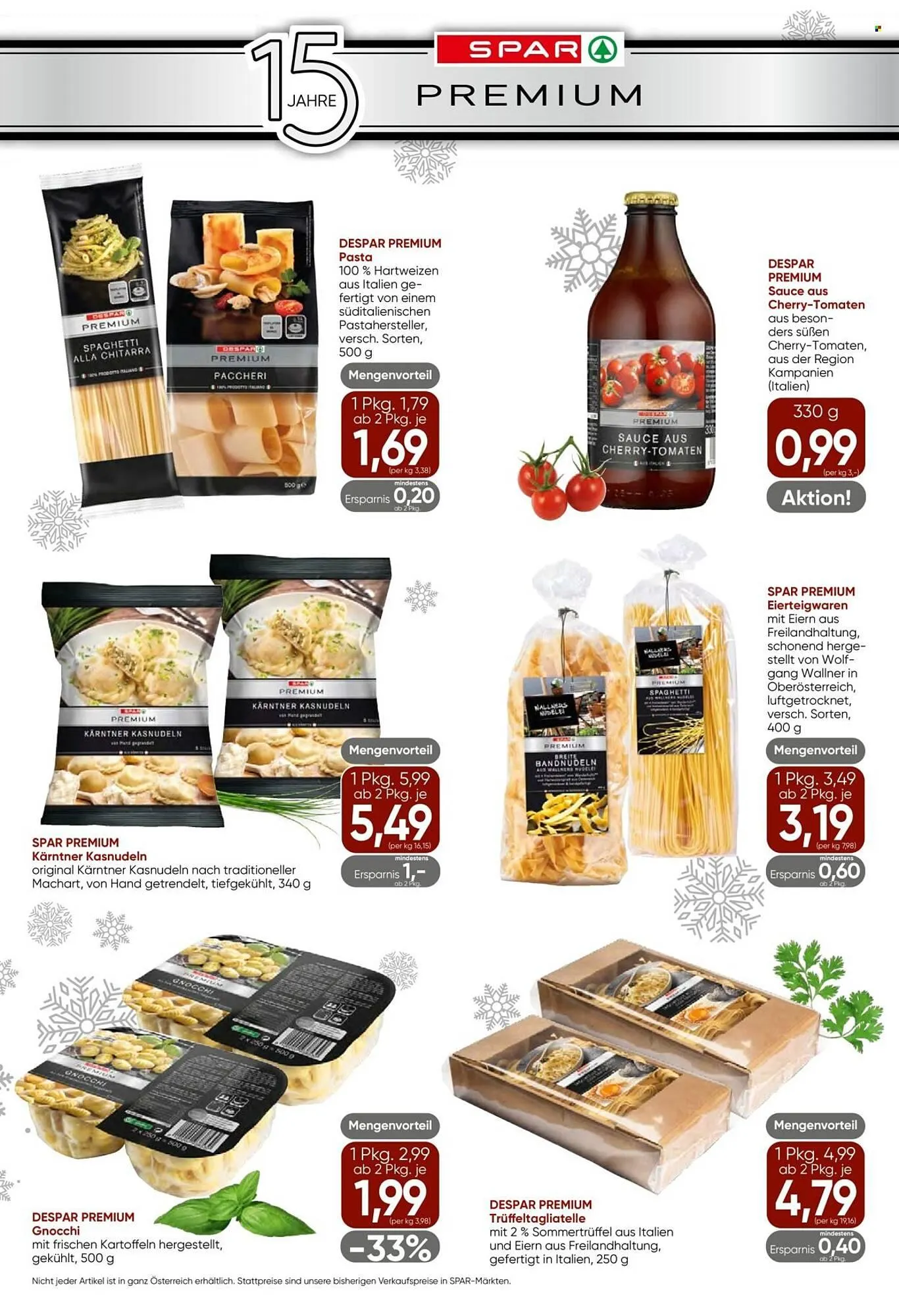 Eurospar Flugblatt von 11. Dezember bis 7. Jänner 2026 - Flugblätt seite  8