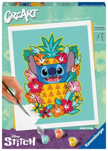 Ravenburger 23933 Malen nach Zahlen Disney Stitch Malen nach Zahlen Serie C