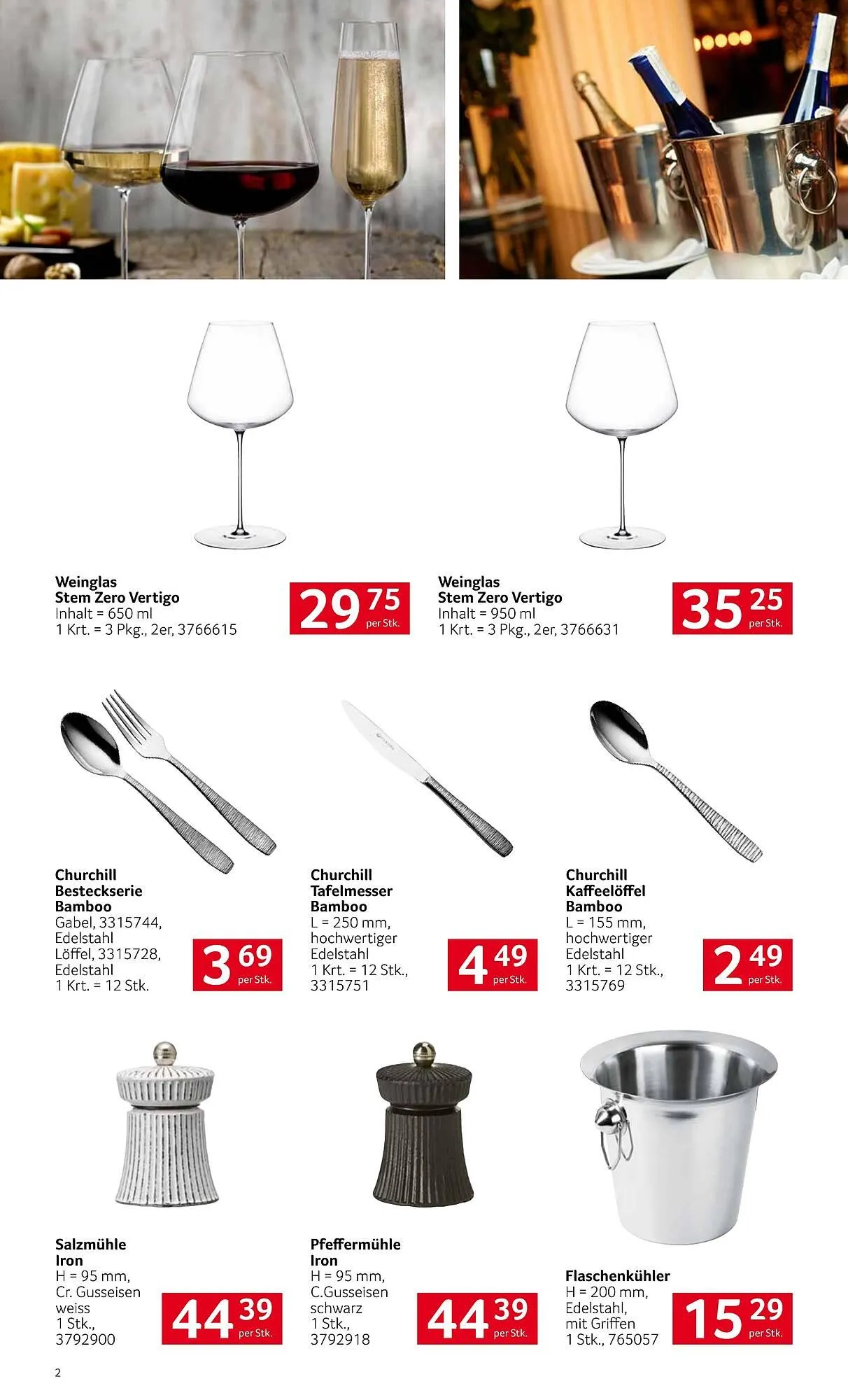 Transgourmet Flugblatt von 26. Oktober bis 27. Dezember 2025 - Flugblätt seite  2