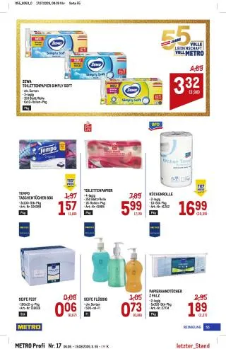 METRO Flugblatt - Profi von 6. August bis 19. August 2026 - Flugblätt seite  55