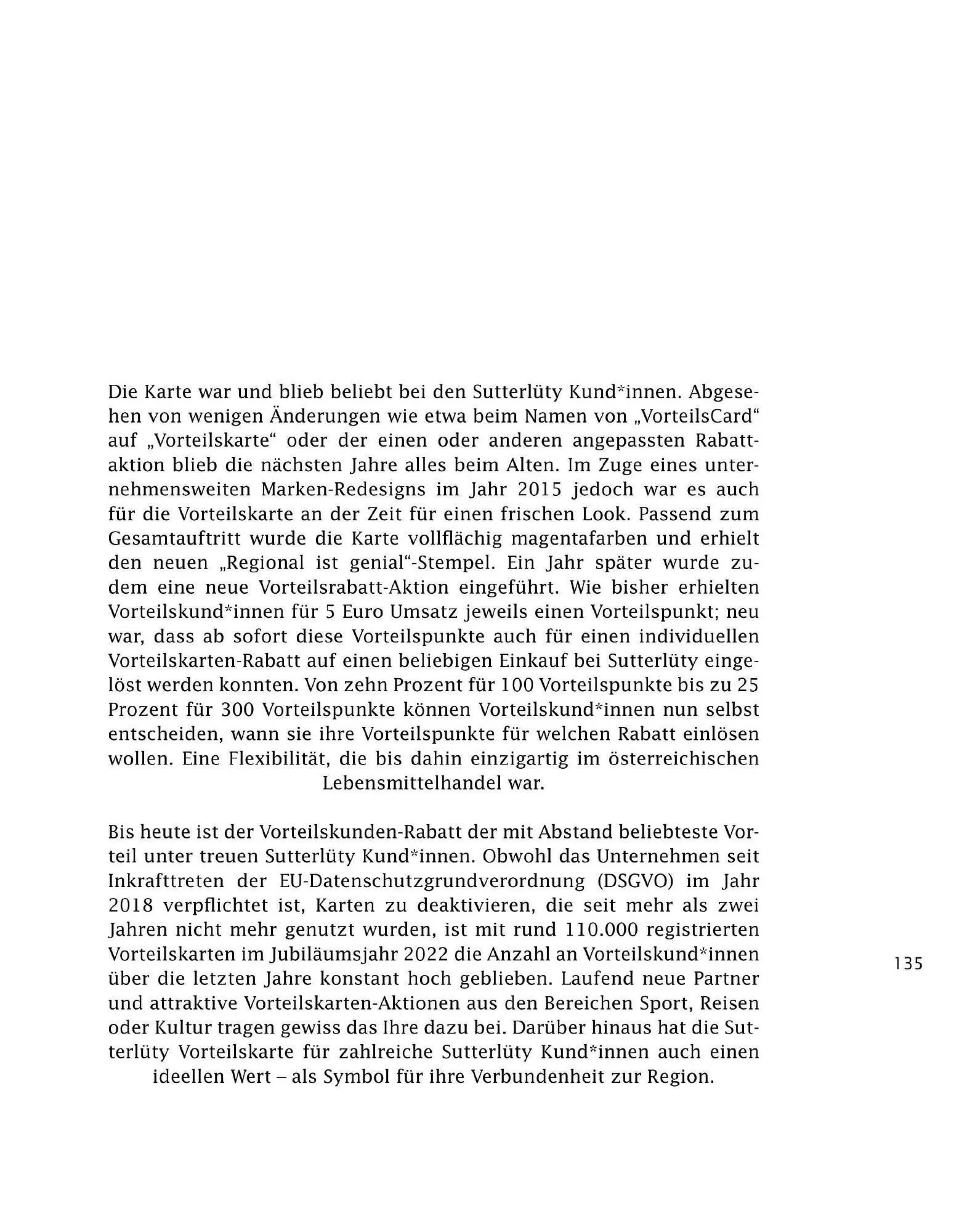 Sutterlüty Flugblatt von 21. Juli bis 31. Dezember 2025 - Flugblätt seite  135