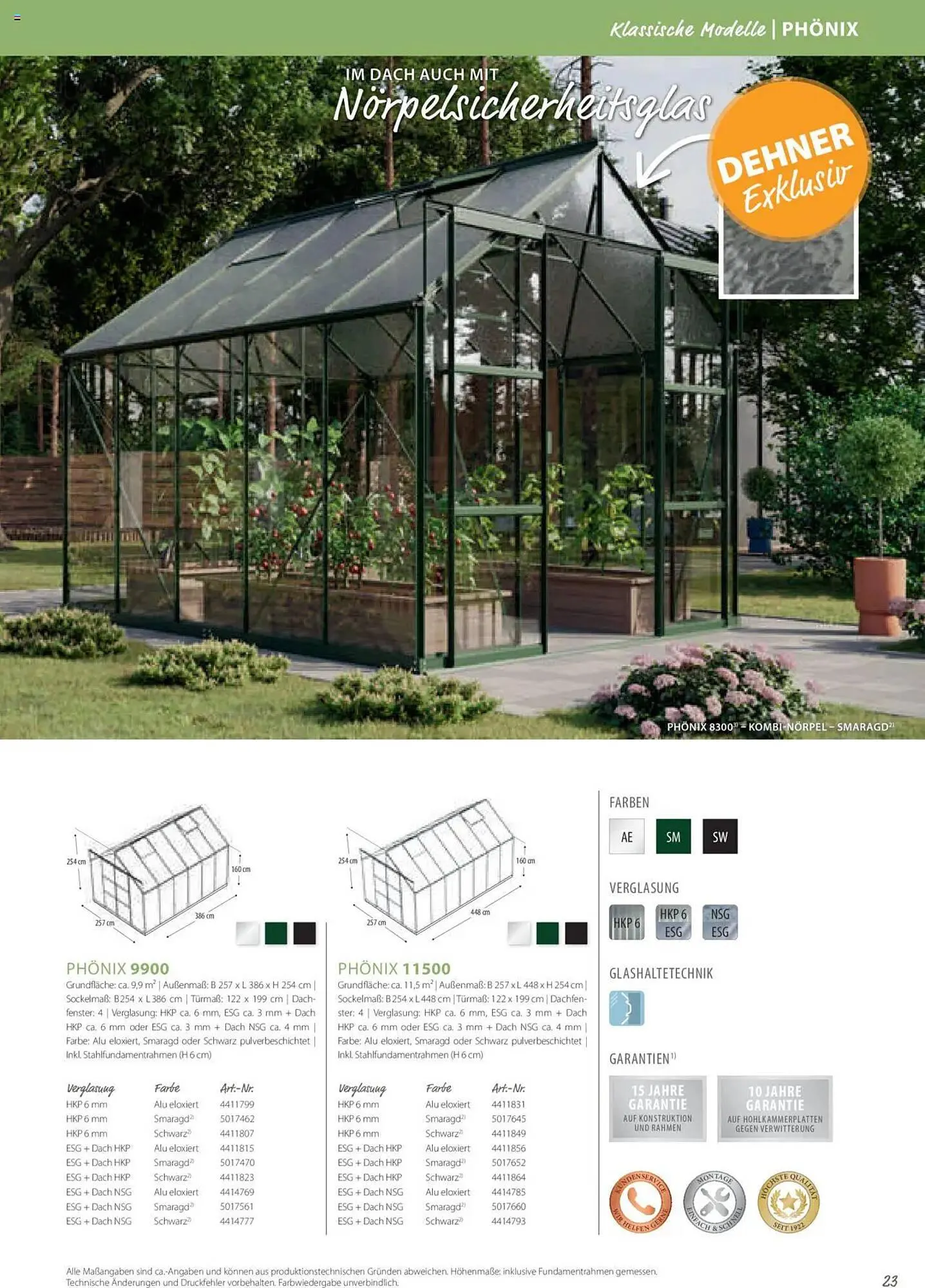Dehner Prospekt von 1. Januar bis 31. Dezember 2025 - Prospekt seite 23